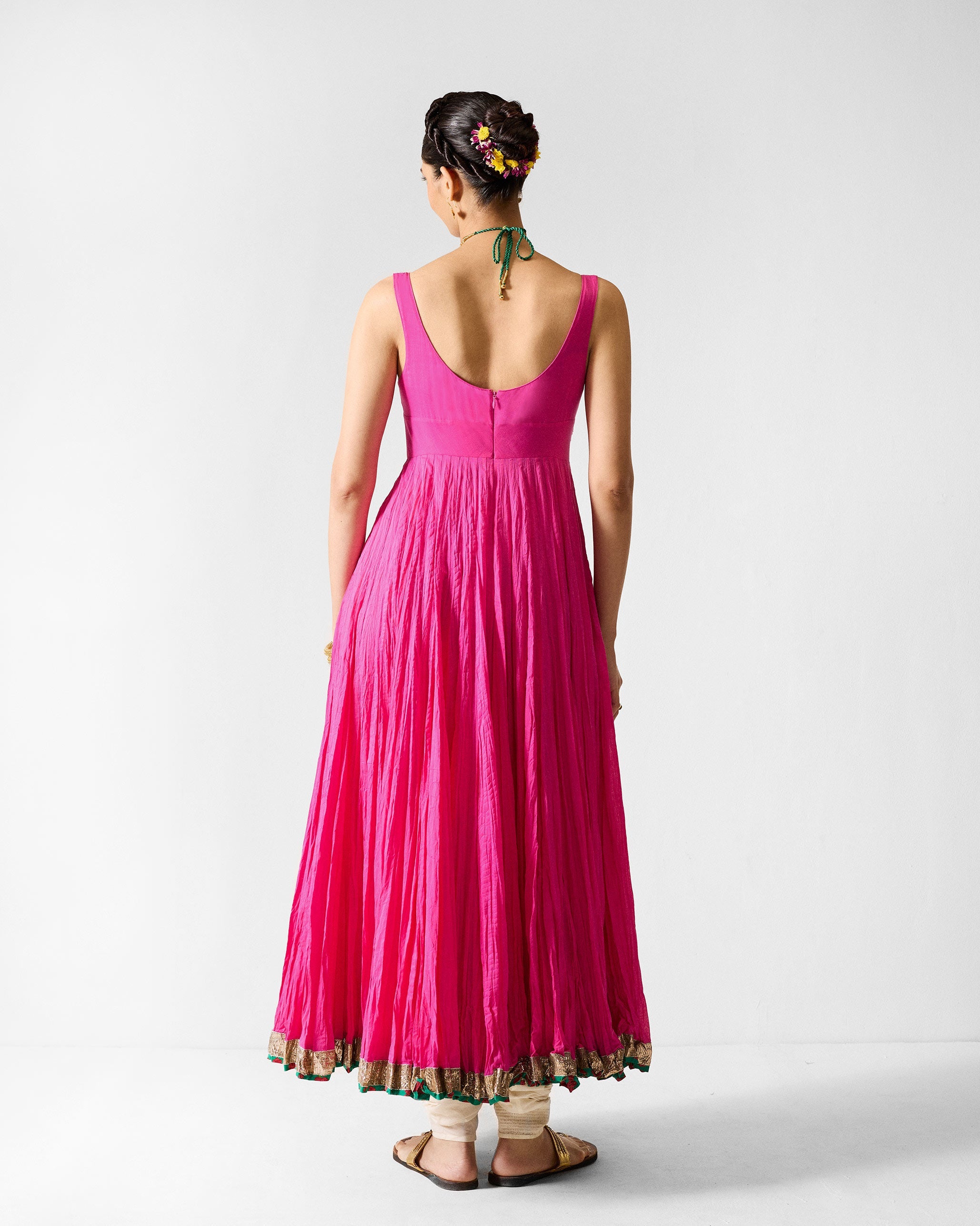 Kochi Kurta - Fuchsia
