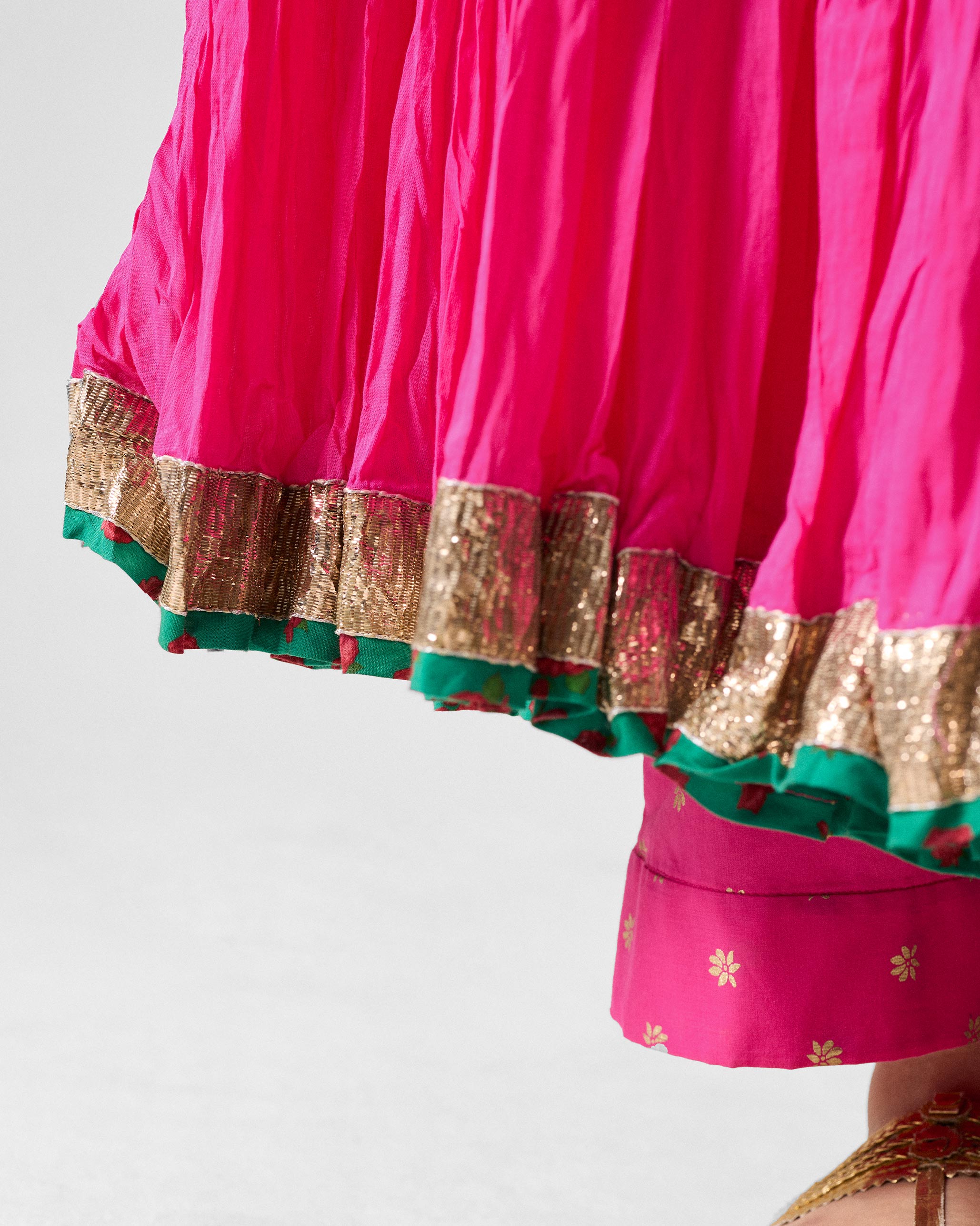Kochi Kurta - Fuchsia