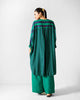 Lazy Sunday Tunic - Navy & Green Printed