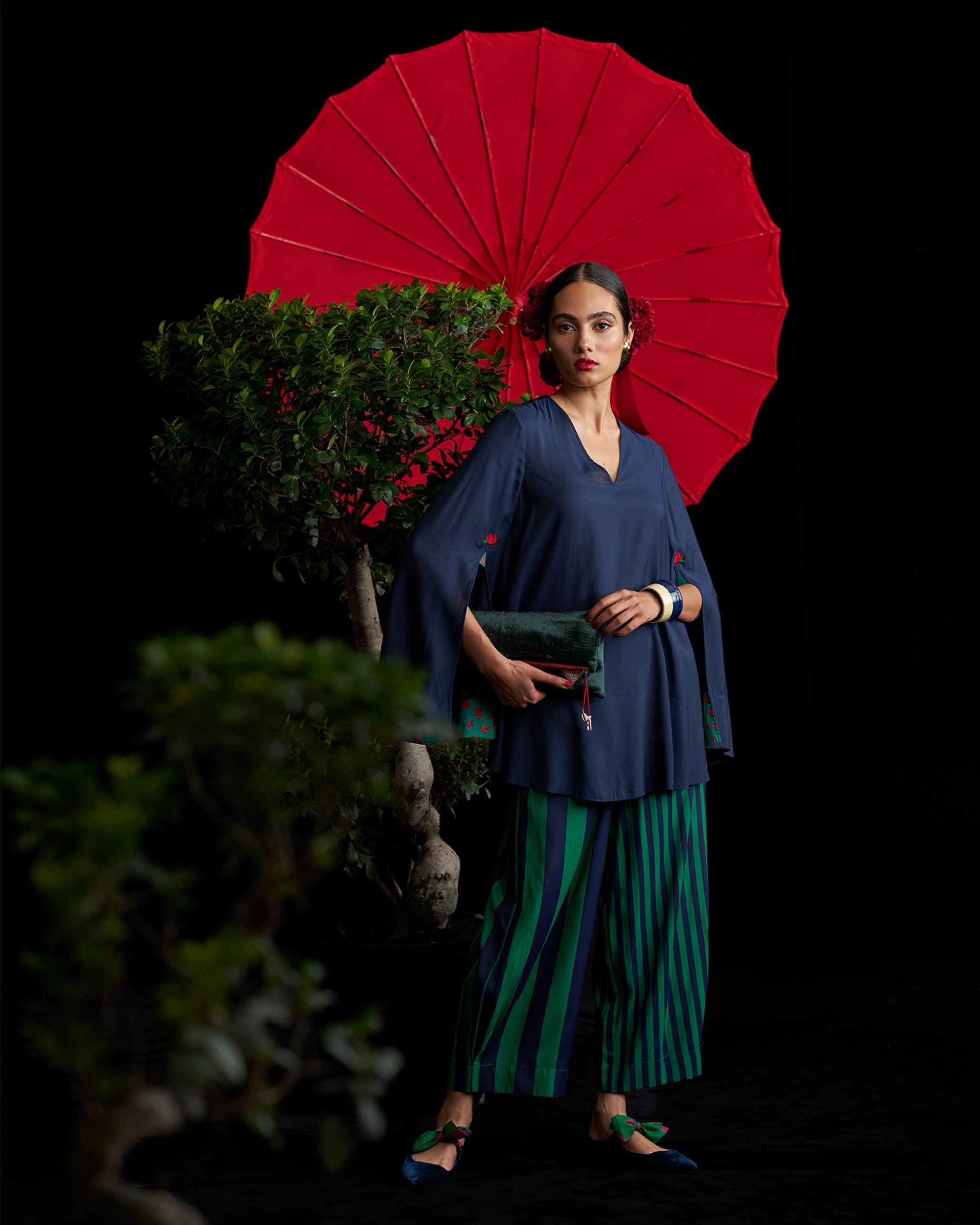 Panaji Top - Dark Navy