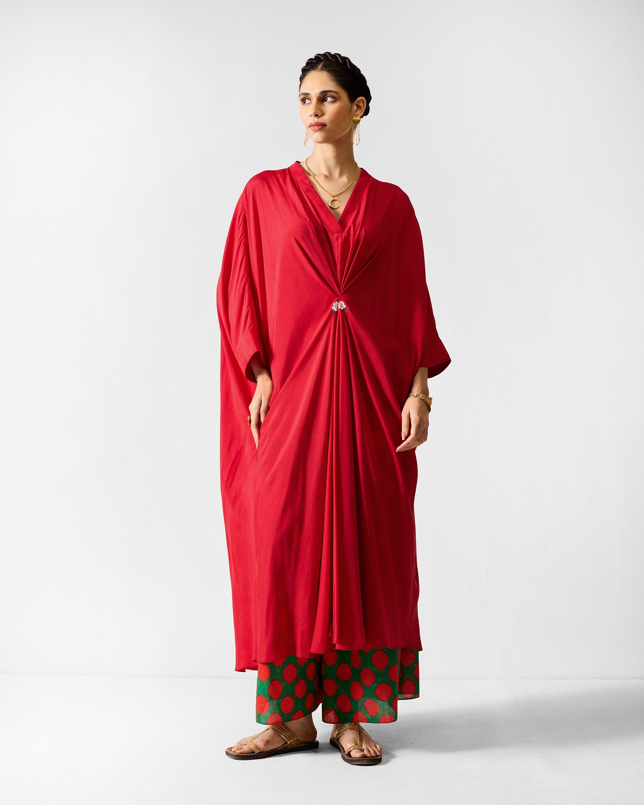 Tapi Kaftan - Red
