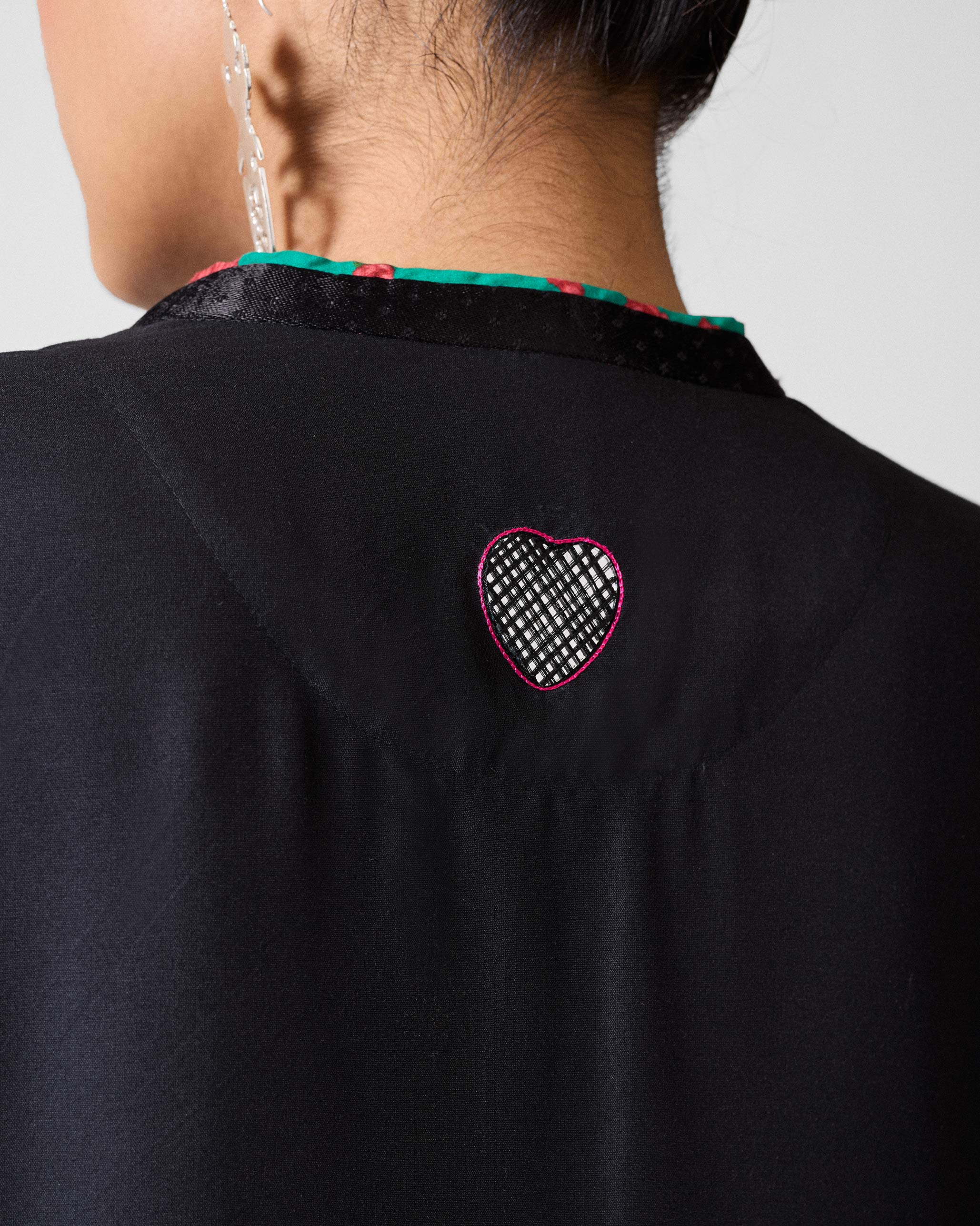 Chaand Kurta - Black