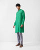 Astral Kurta - Emerald Green Printed