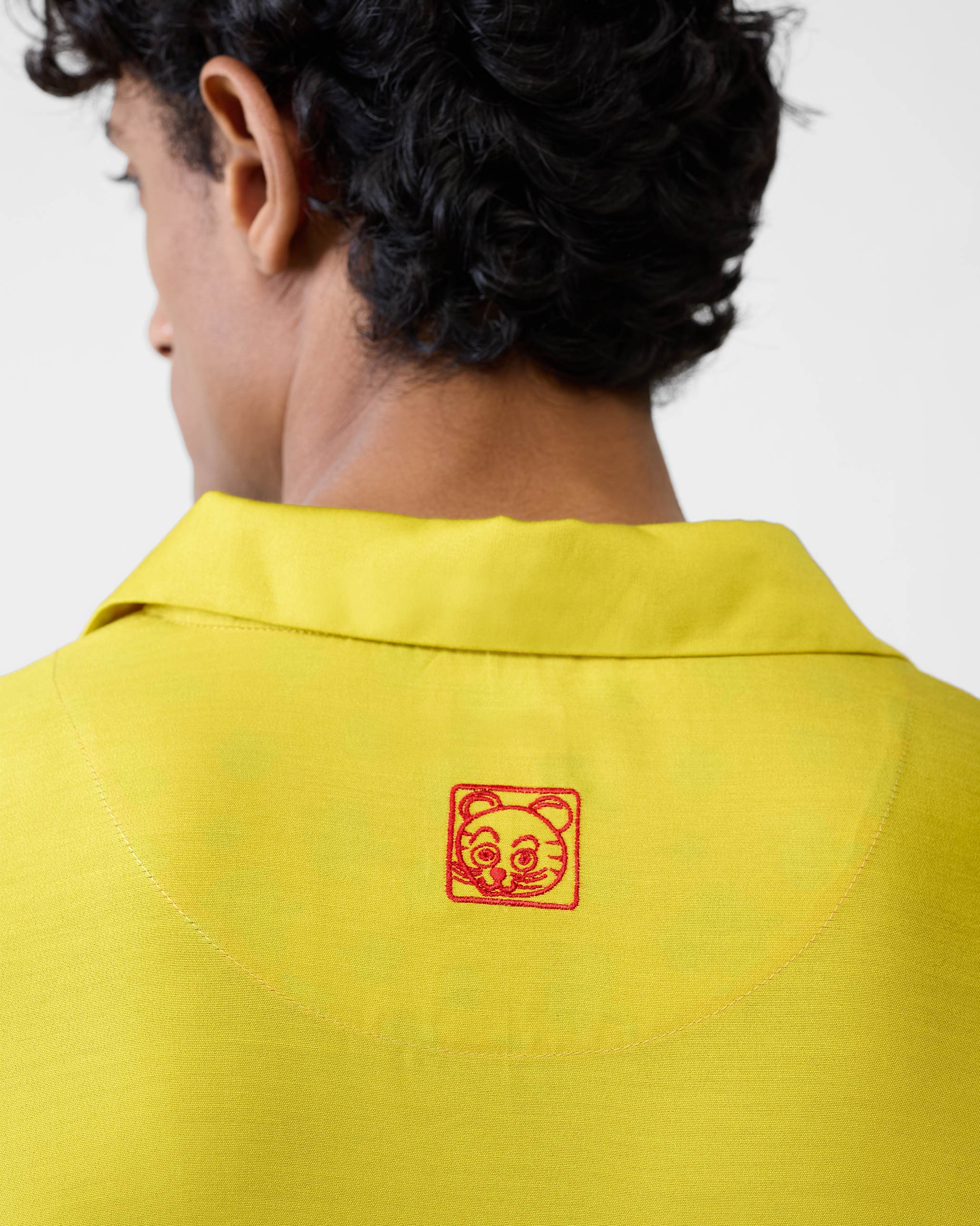 Bouquet Kurta - Chartreuse