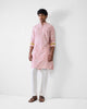 Bageecha Kurta - Pink Printed