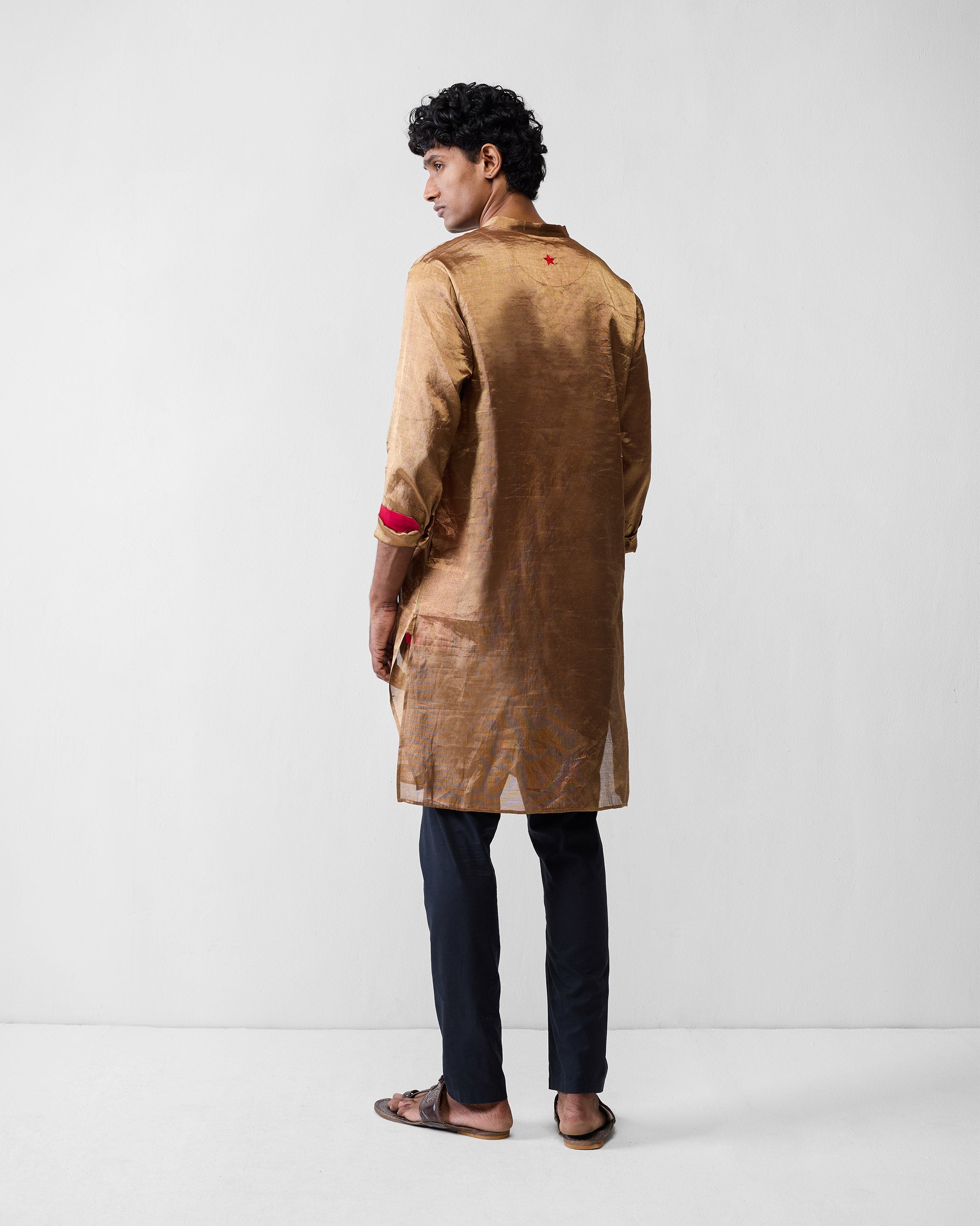Chandni Chowk Kurta - Gold