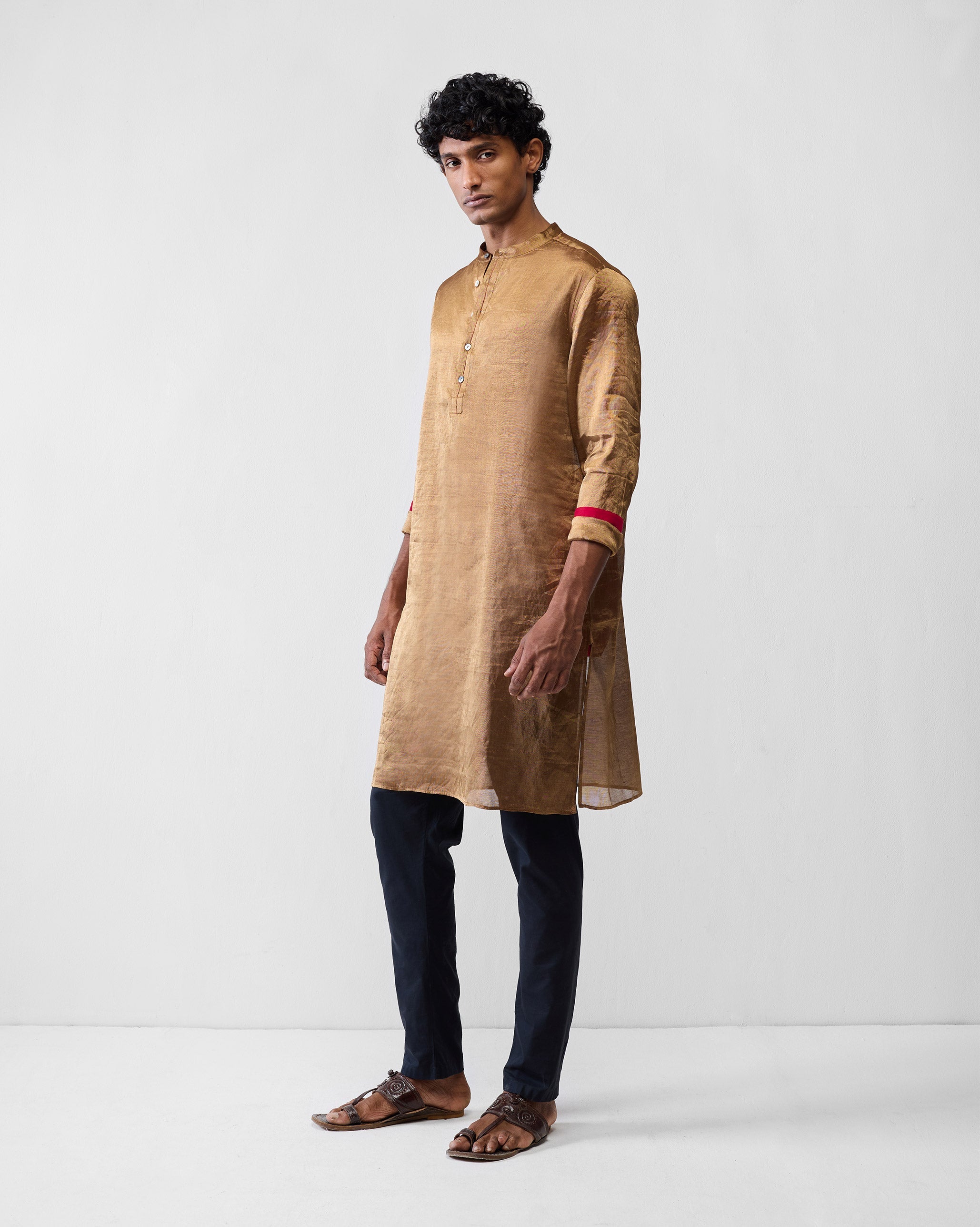 Chandni Chowk Kurta - Gold