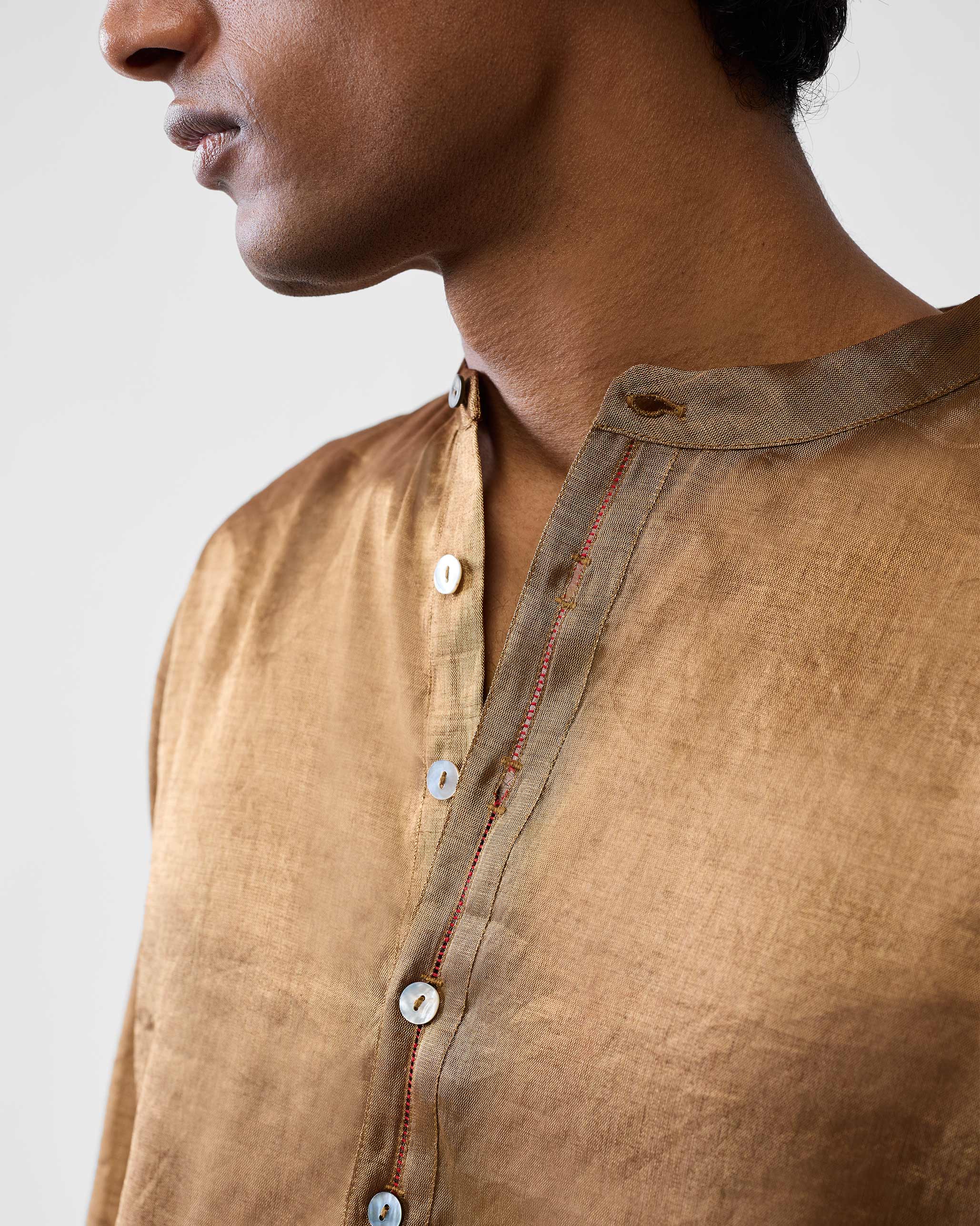 Chandni Chowk Kurta - Gold