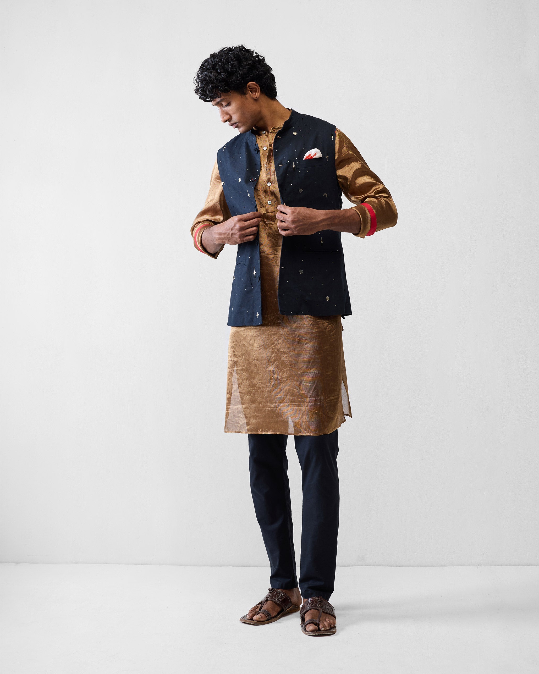 Chandni Chowk Kurta - Gold