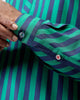Jubilee Kurta - Green & Navy Printed