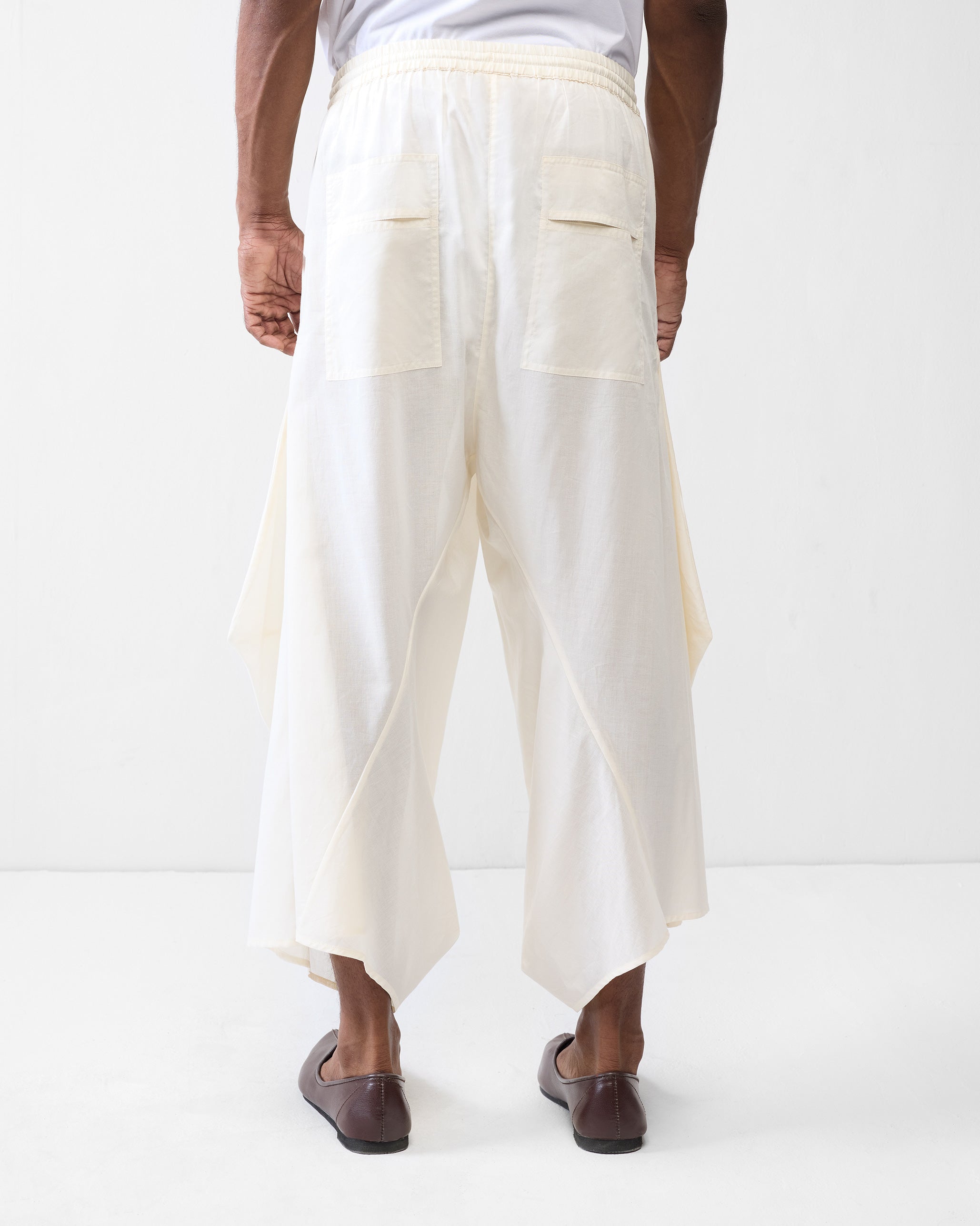 Tahir Trousers - Ivory