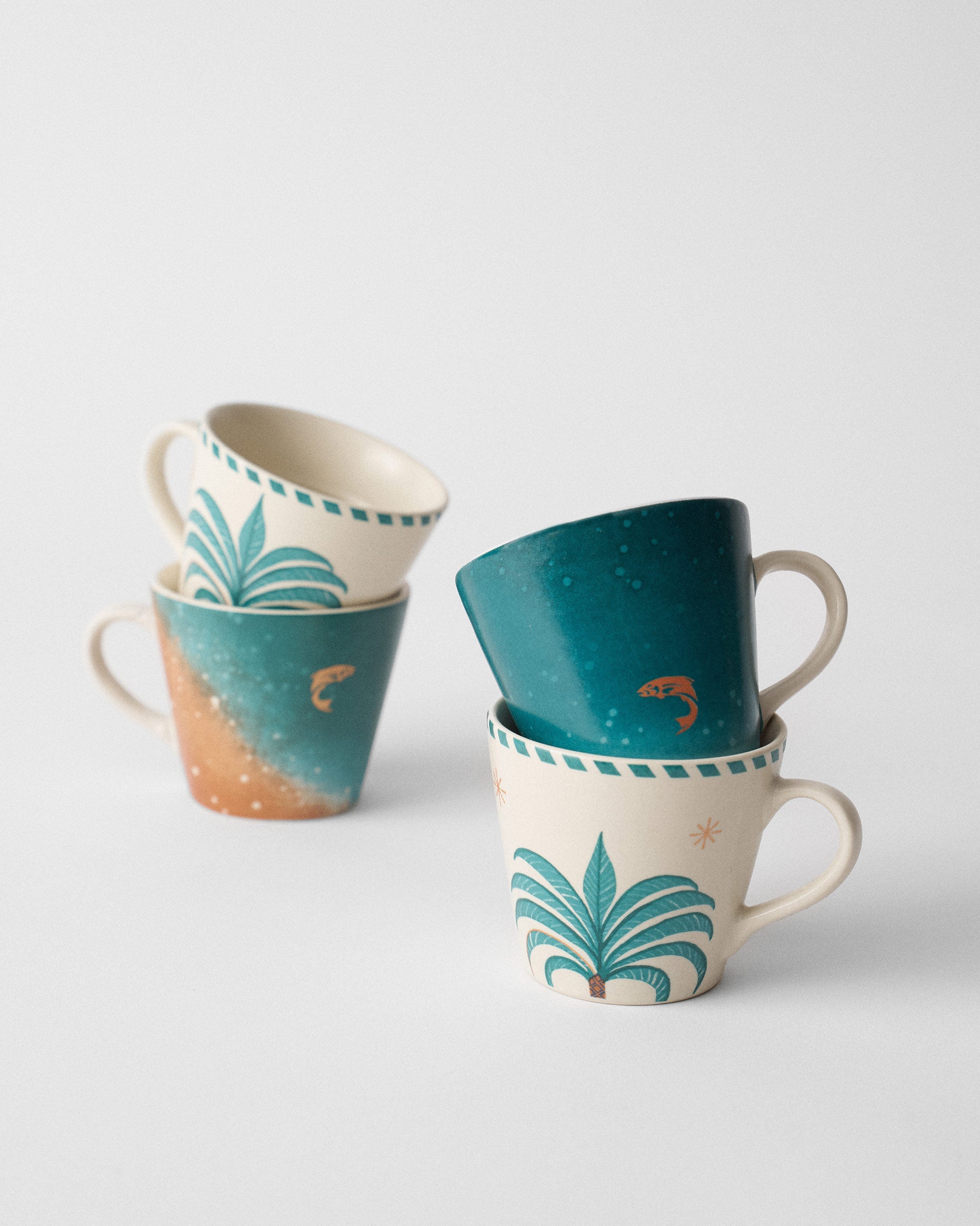 Aluna Espresso Mug - Set of 4 - TSSxNB