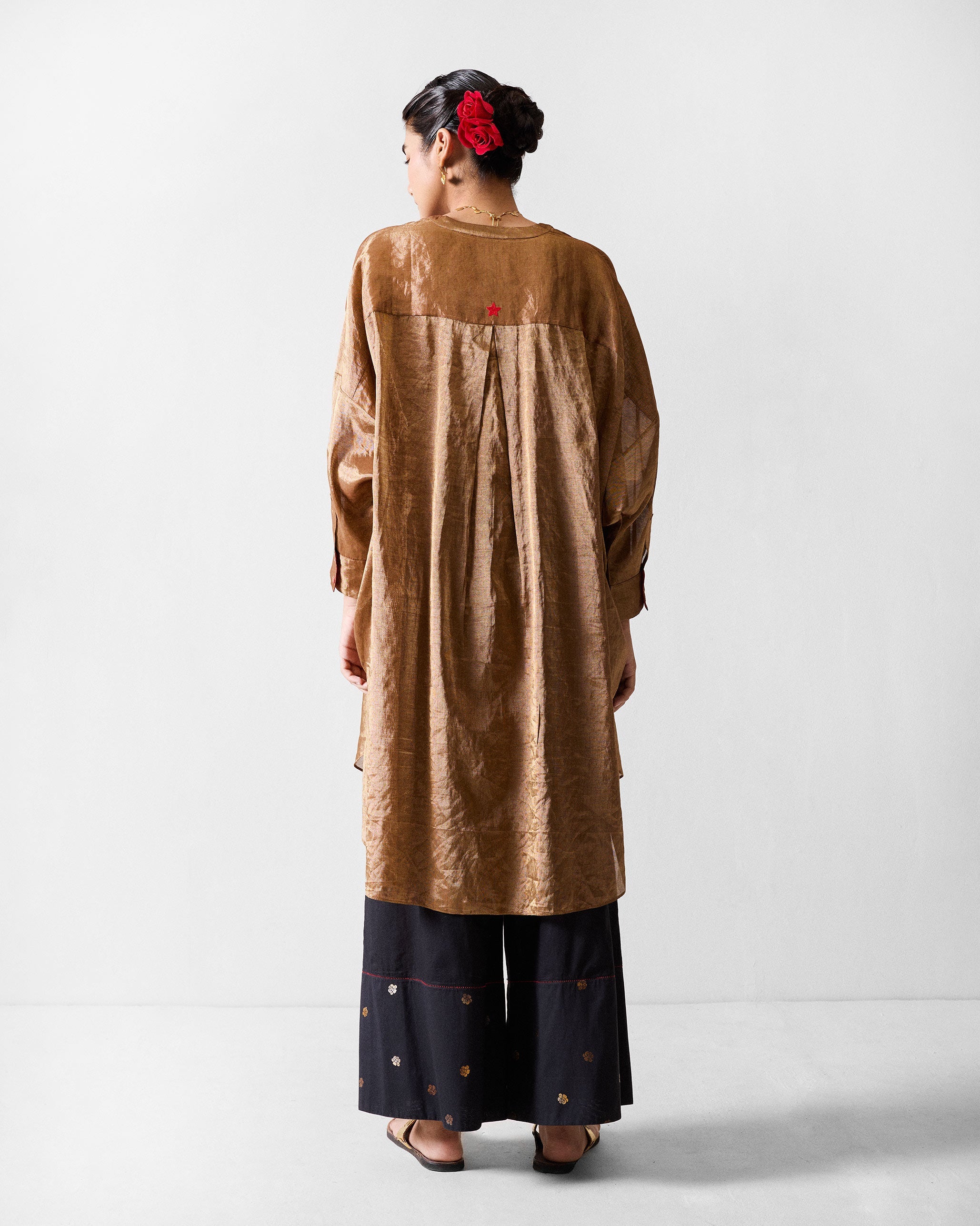 Lazy Sunday Tunic - Gold