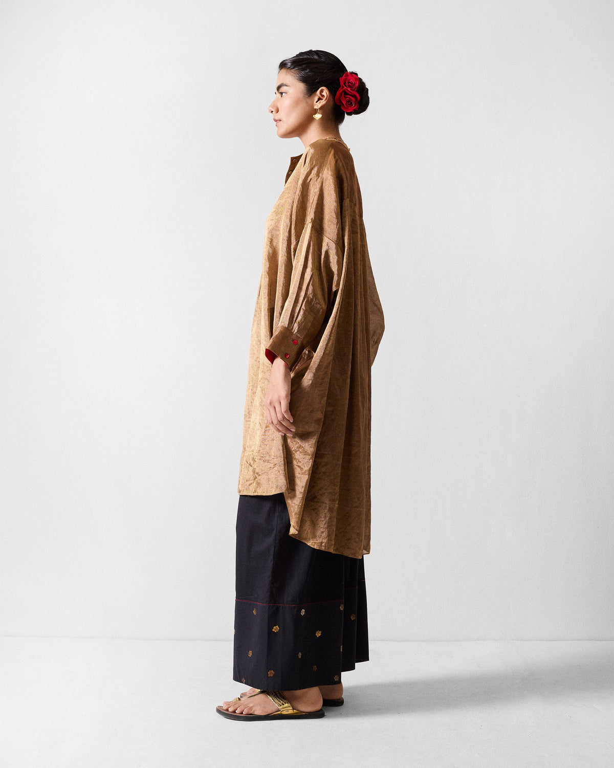 Lazy Sunday Tunic - Gold