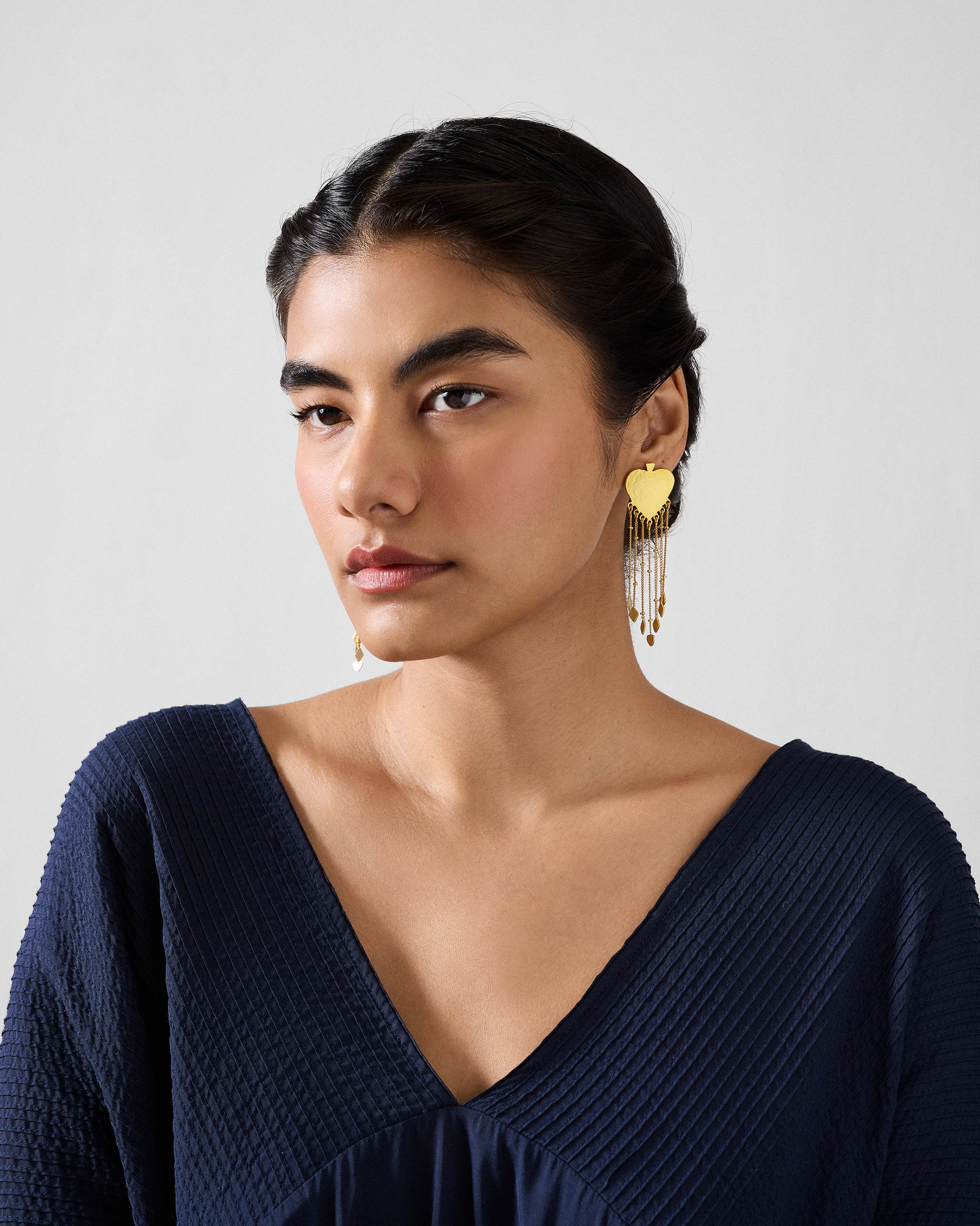 Paan Patta Dangler - Gold