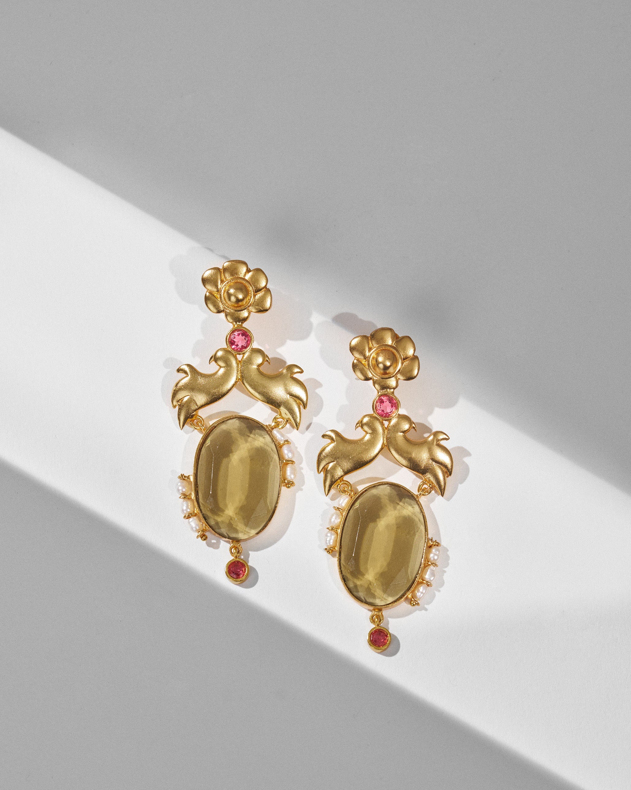 Chidiya Earrings - Gold