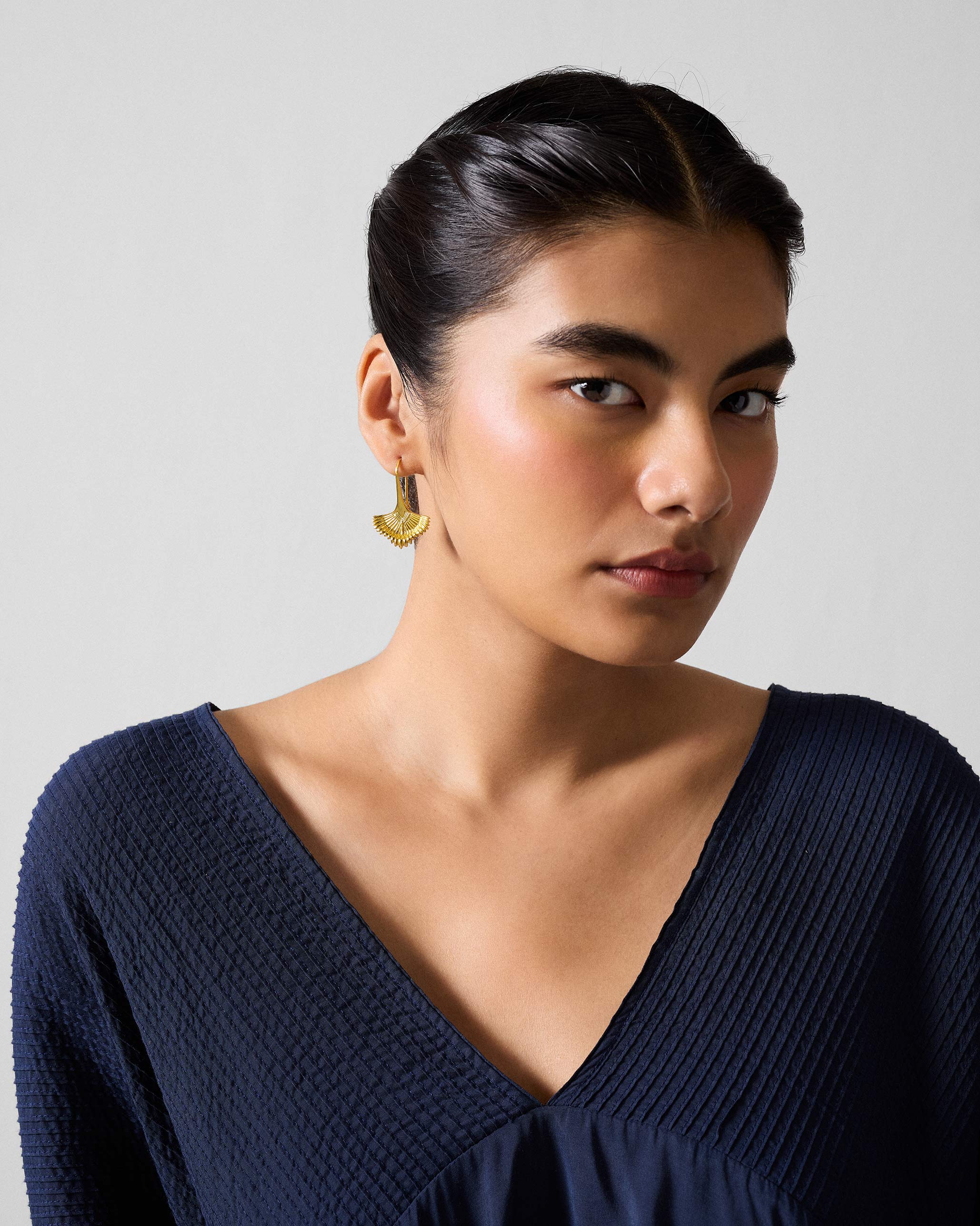 Festive Palm Danglers - Gold