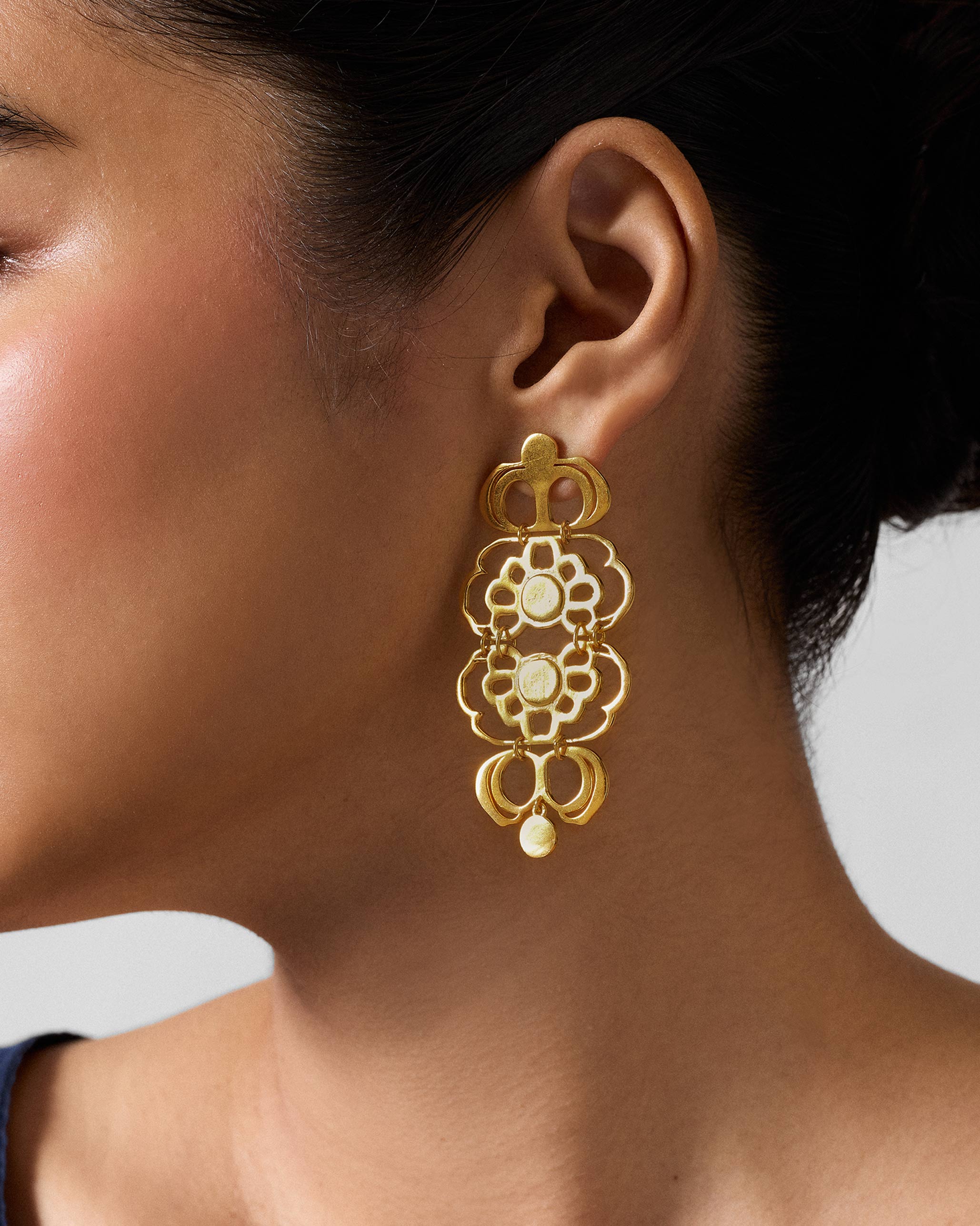 Titli Earrings - Gold