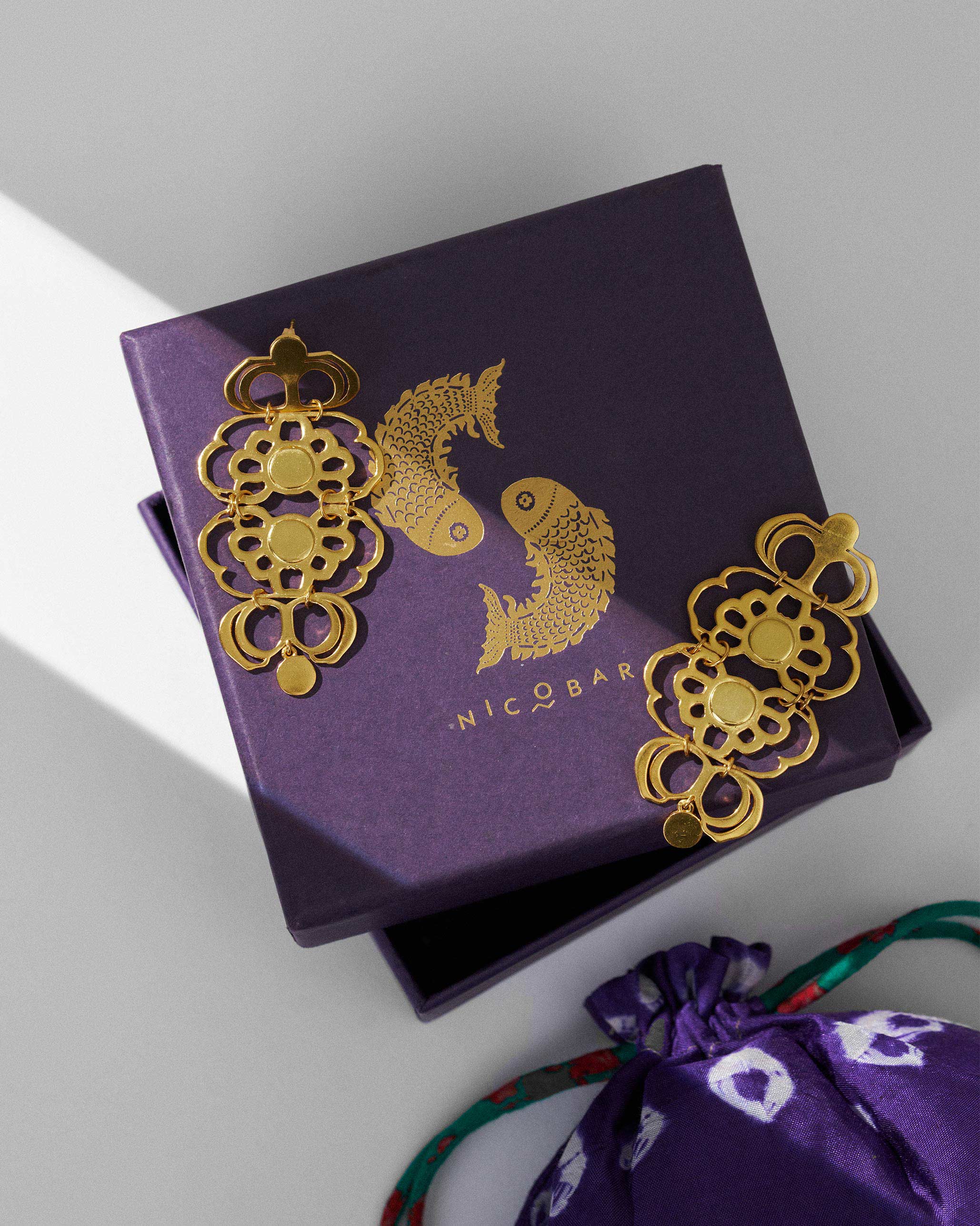 Titli Earrings - Gold