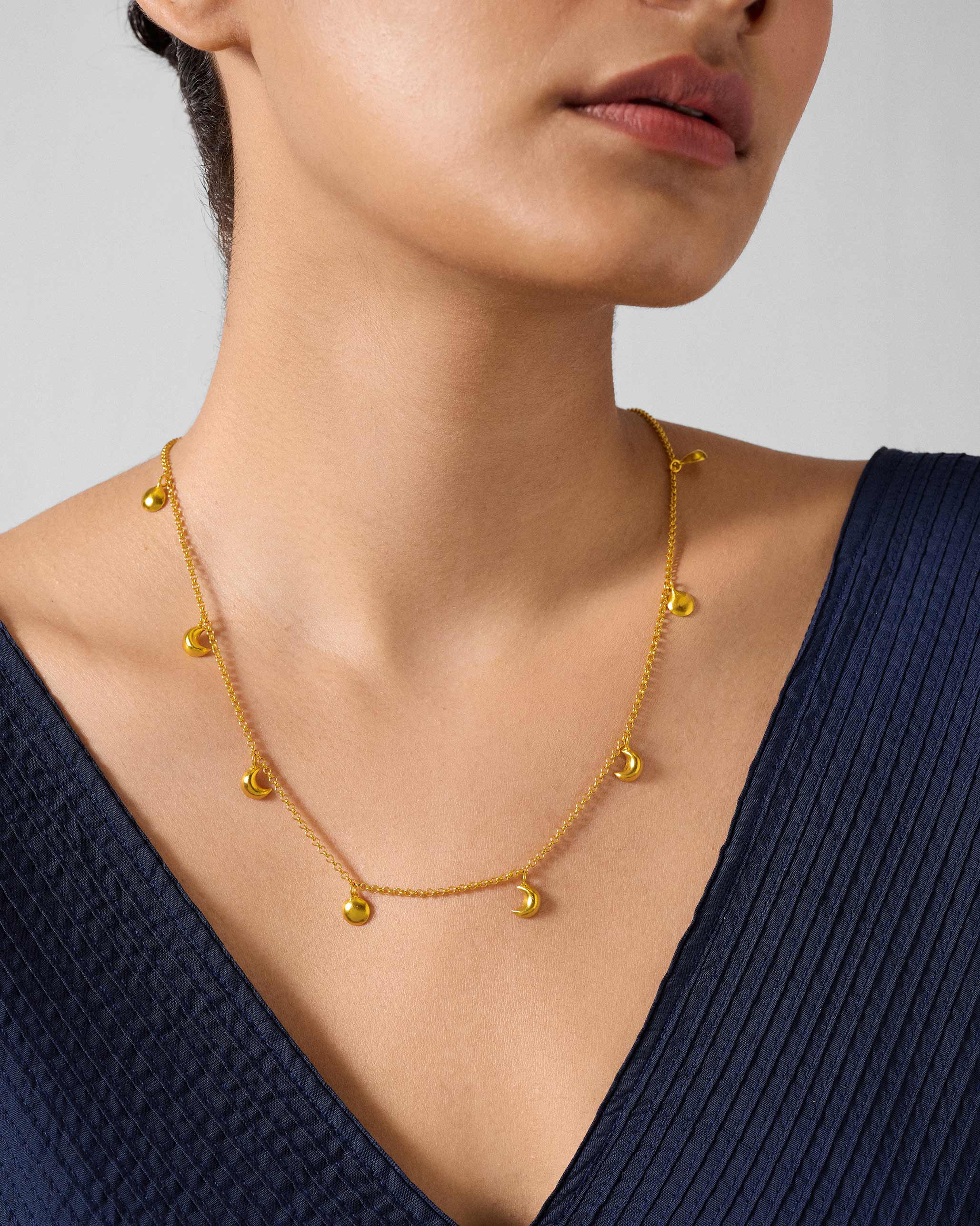 Moondust Necklace - Gold