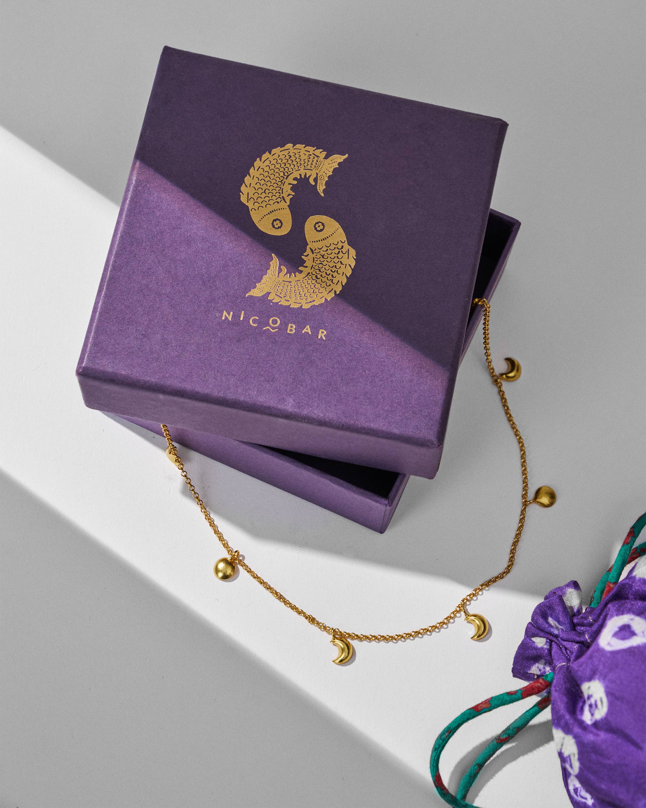 Moondust Necklace - Gold