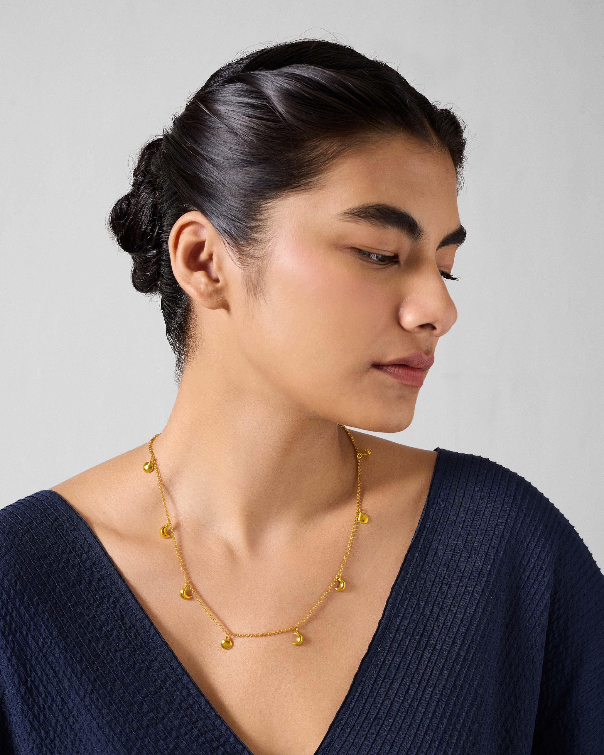 Moondust Necklace - Gold