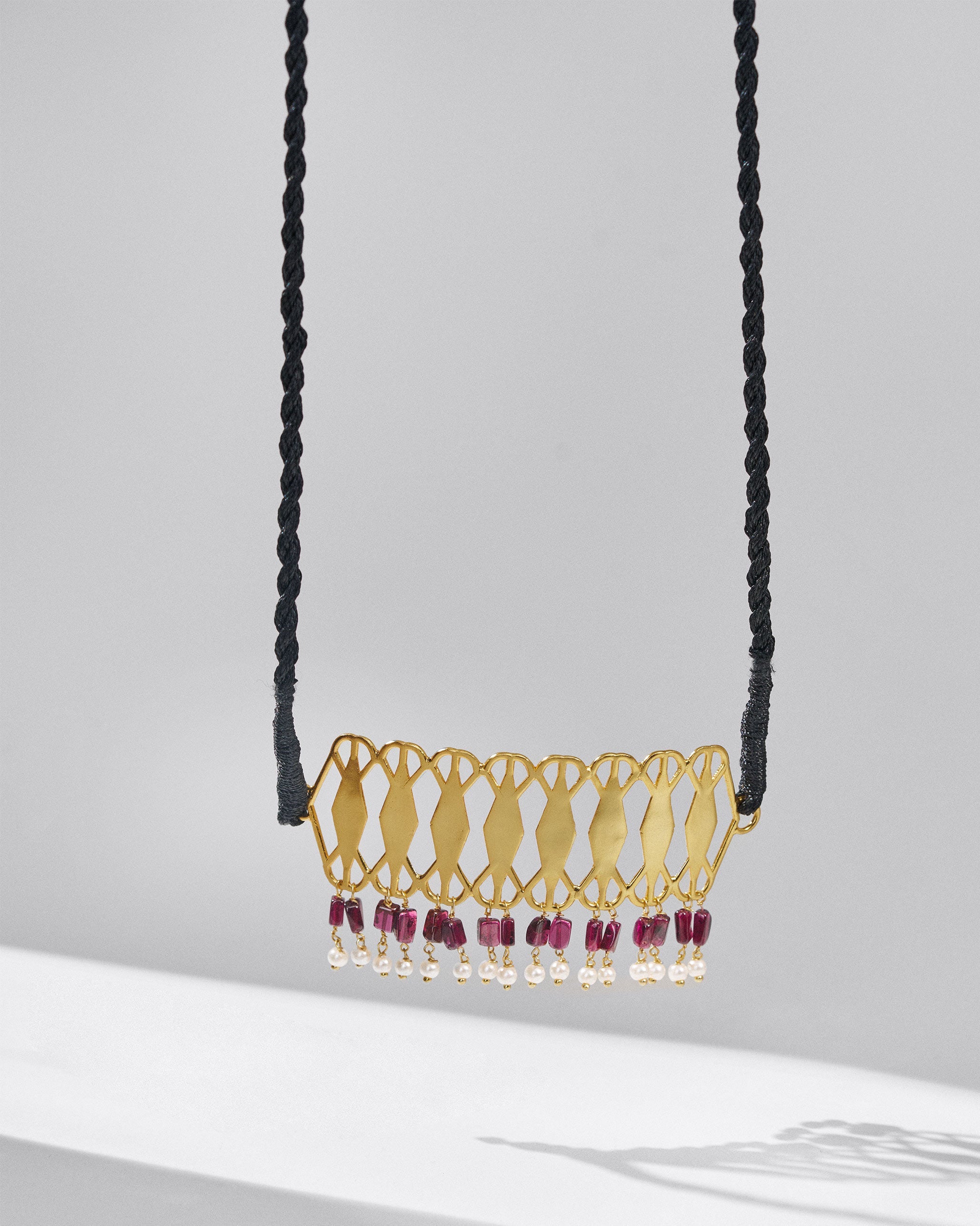 Barfi Choker - Gold