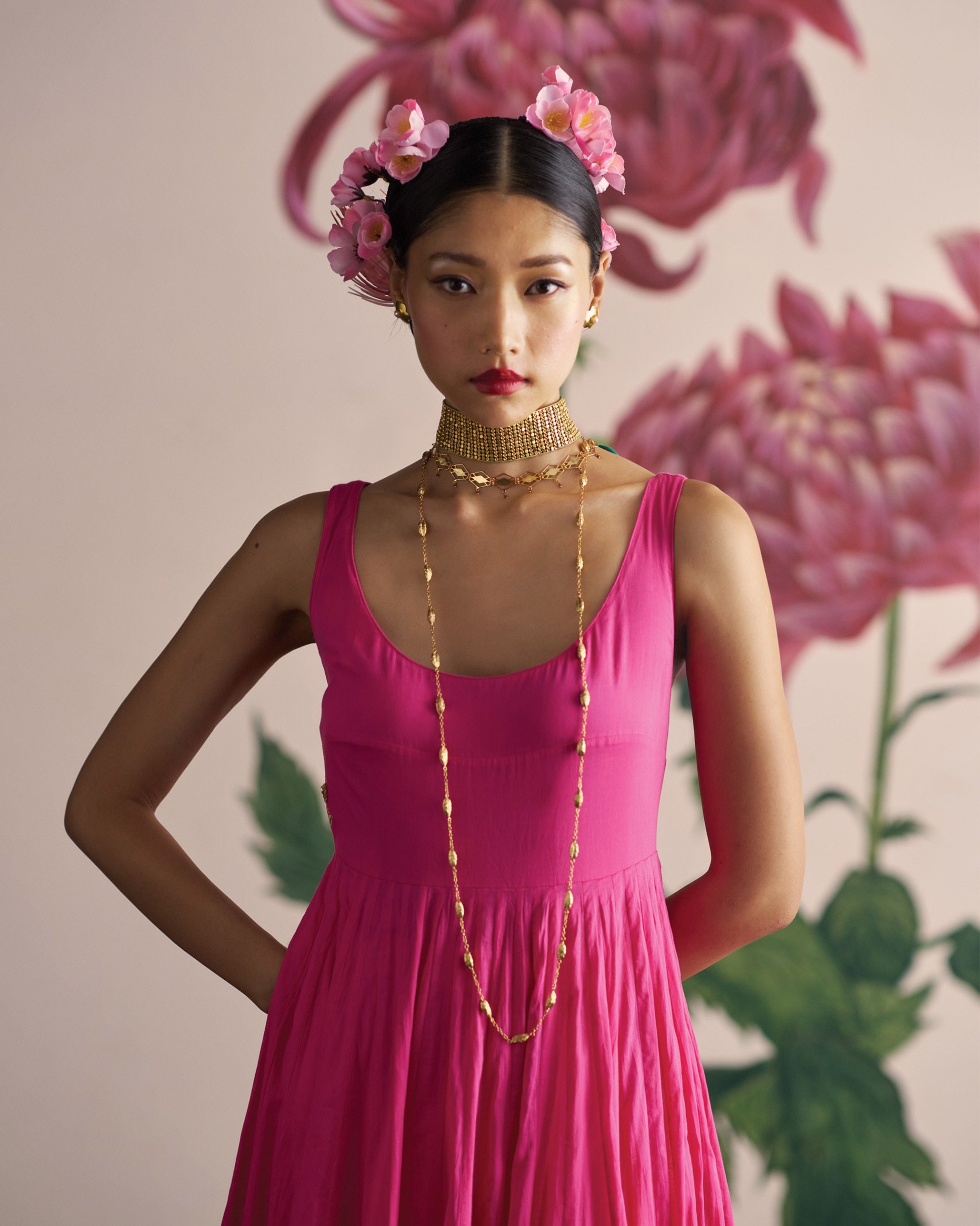 Barfi Necklace - Gold