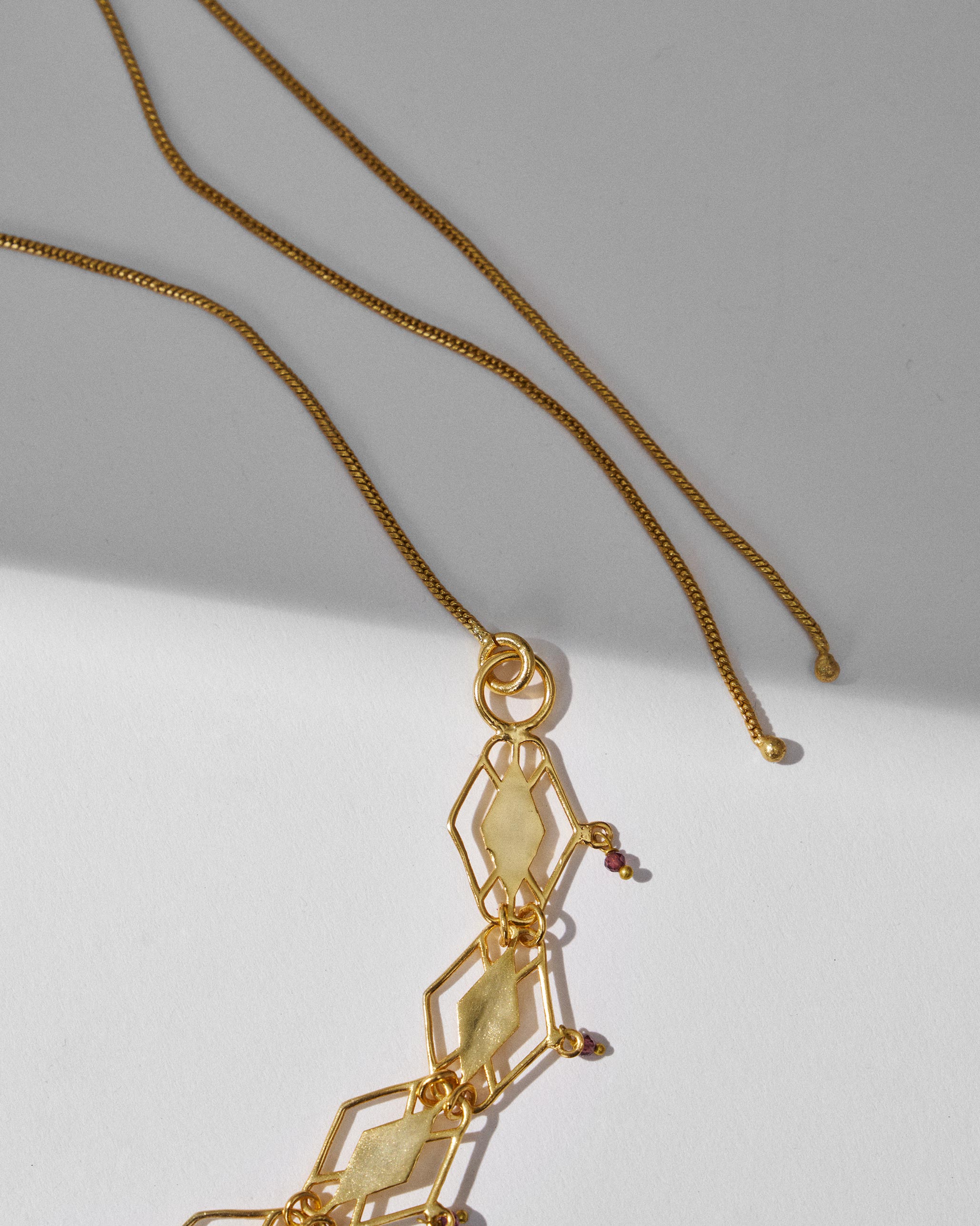 Barfi Necklace - Gold