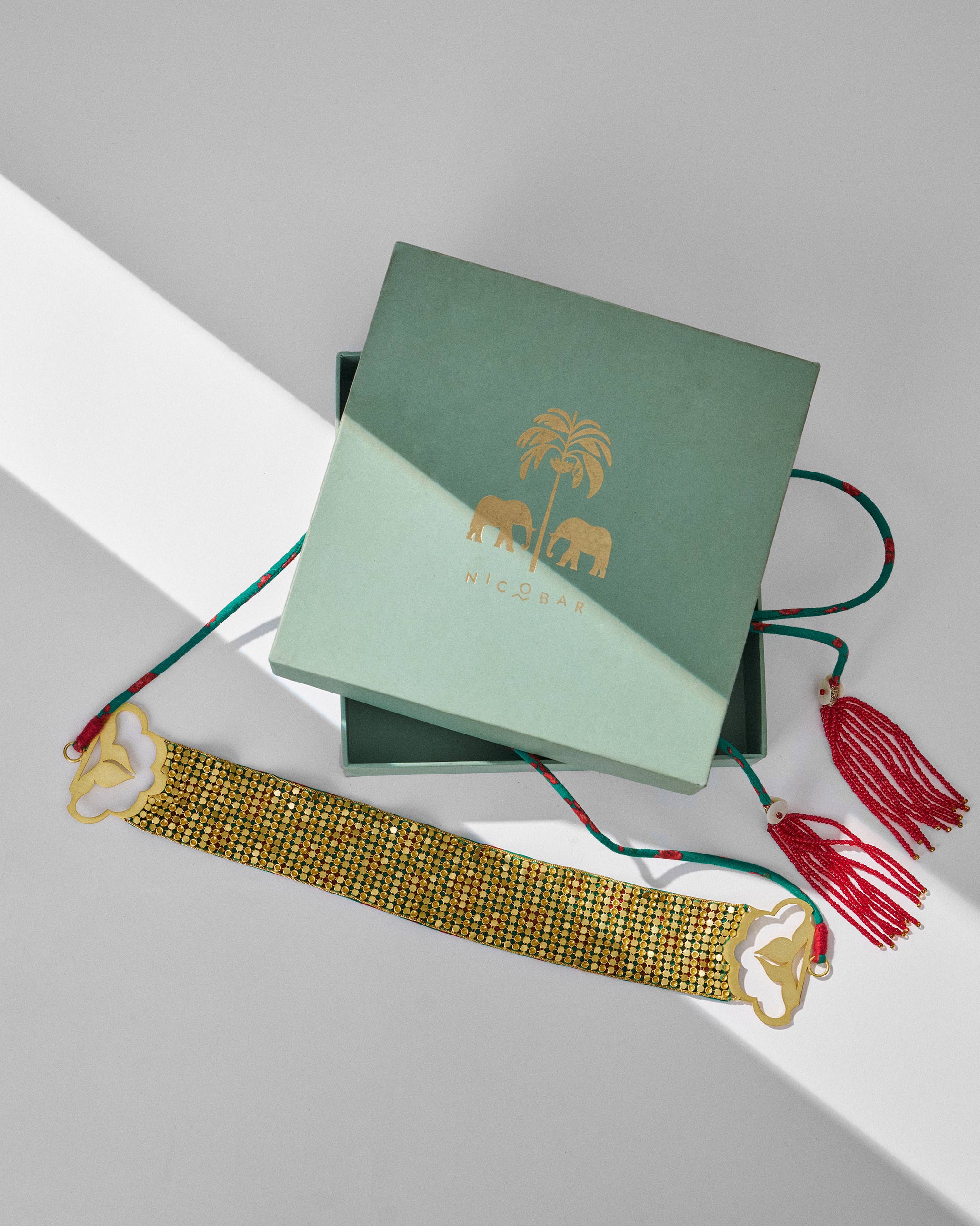 Chain Mail Necklace - Gold