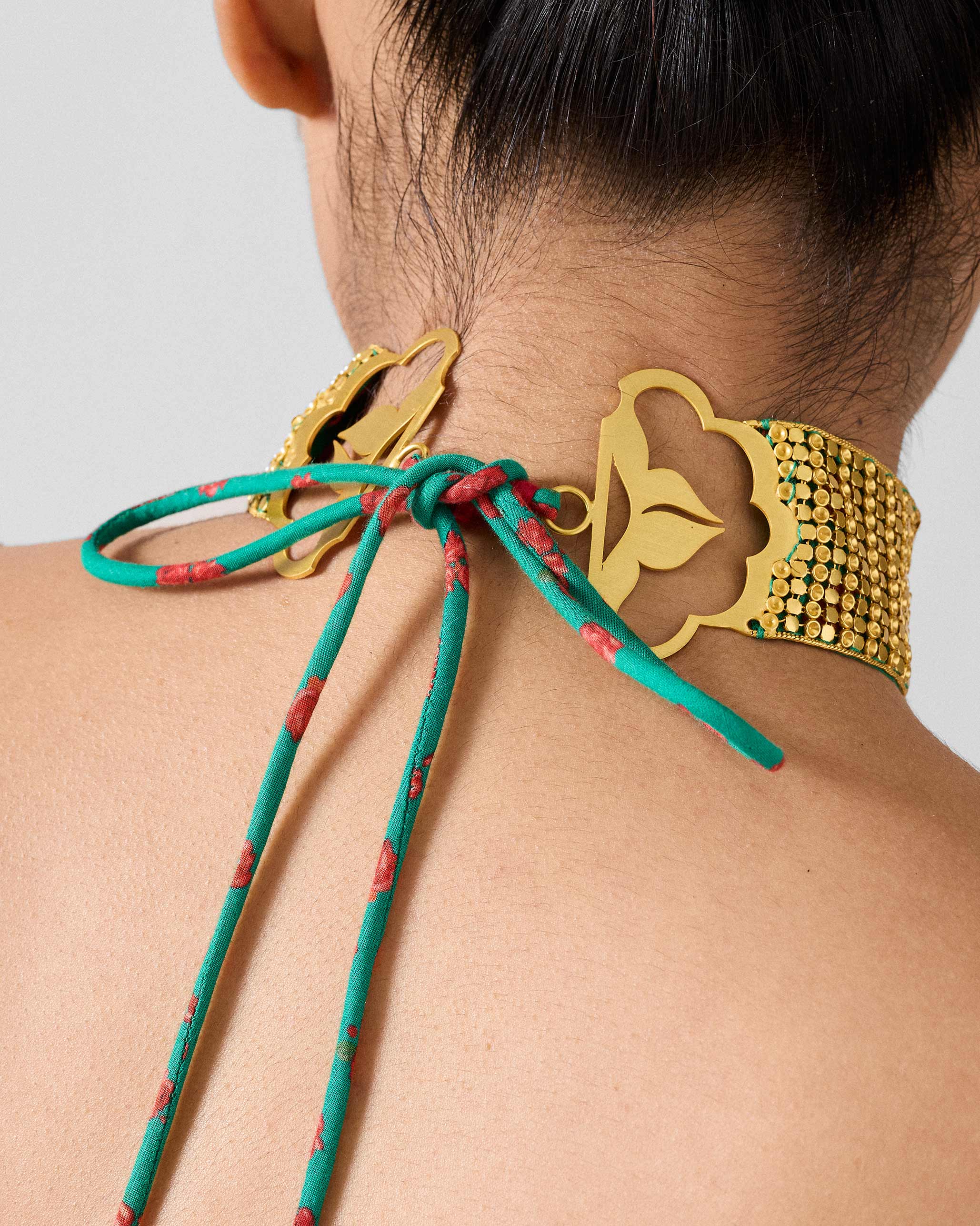 Chain Mail Necklace - Gold