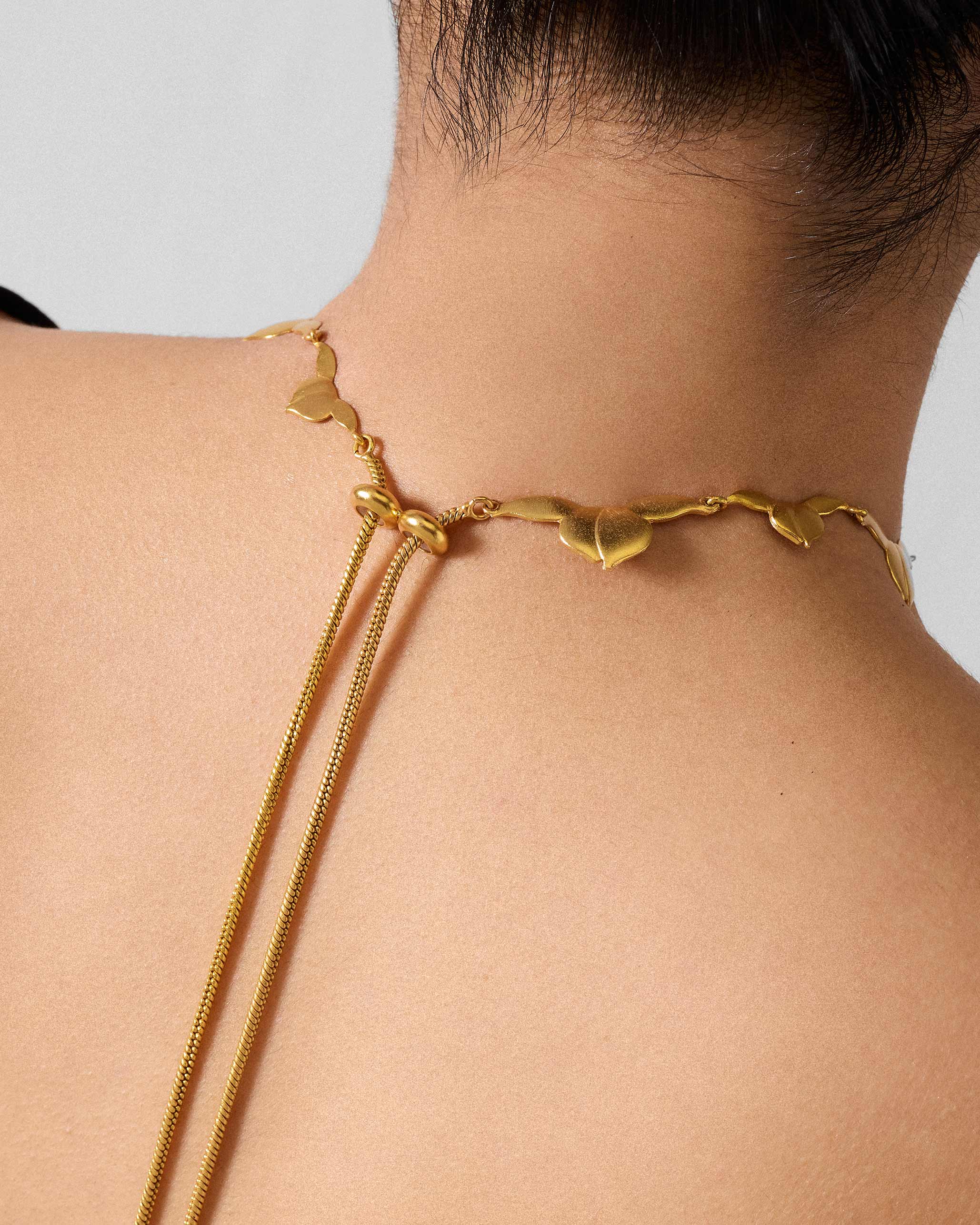 Kamal Haar Necklace - Gold