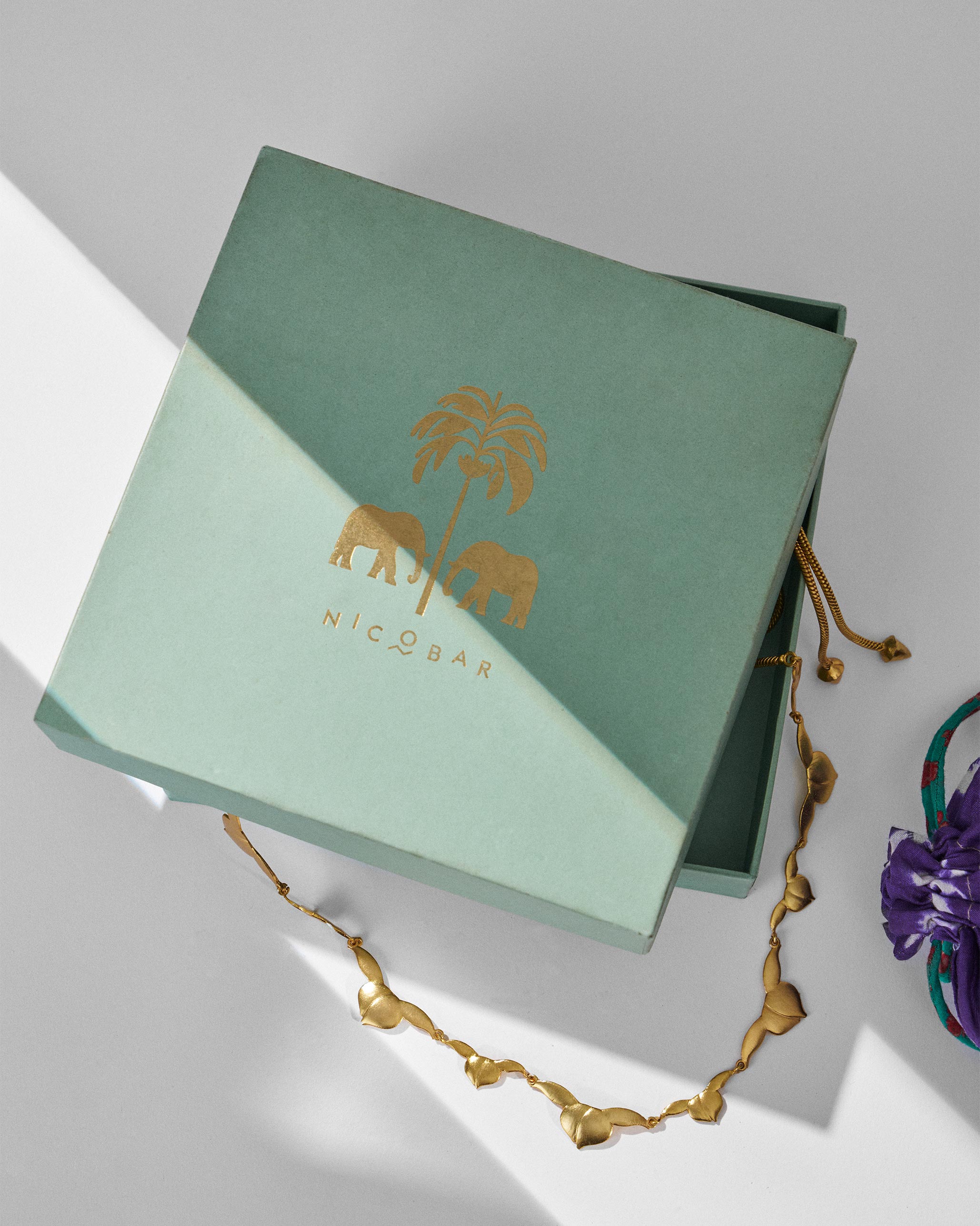 Kamal Haar Necklace - Gold