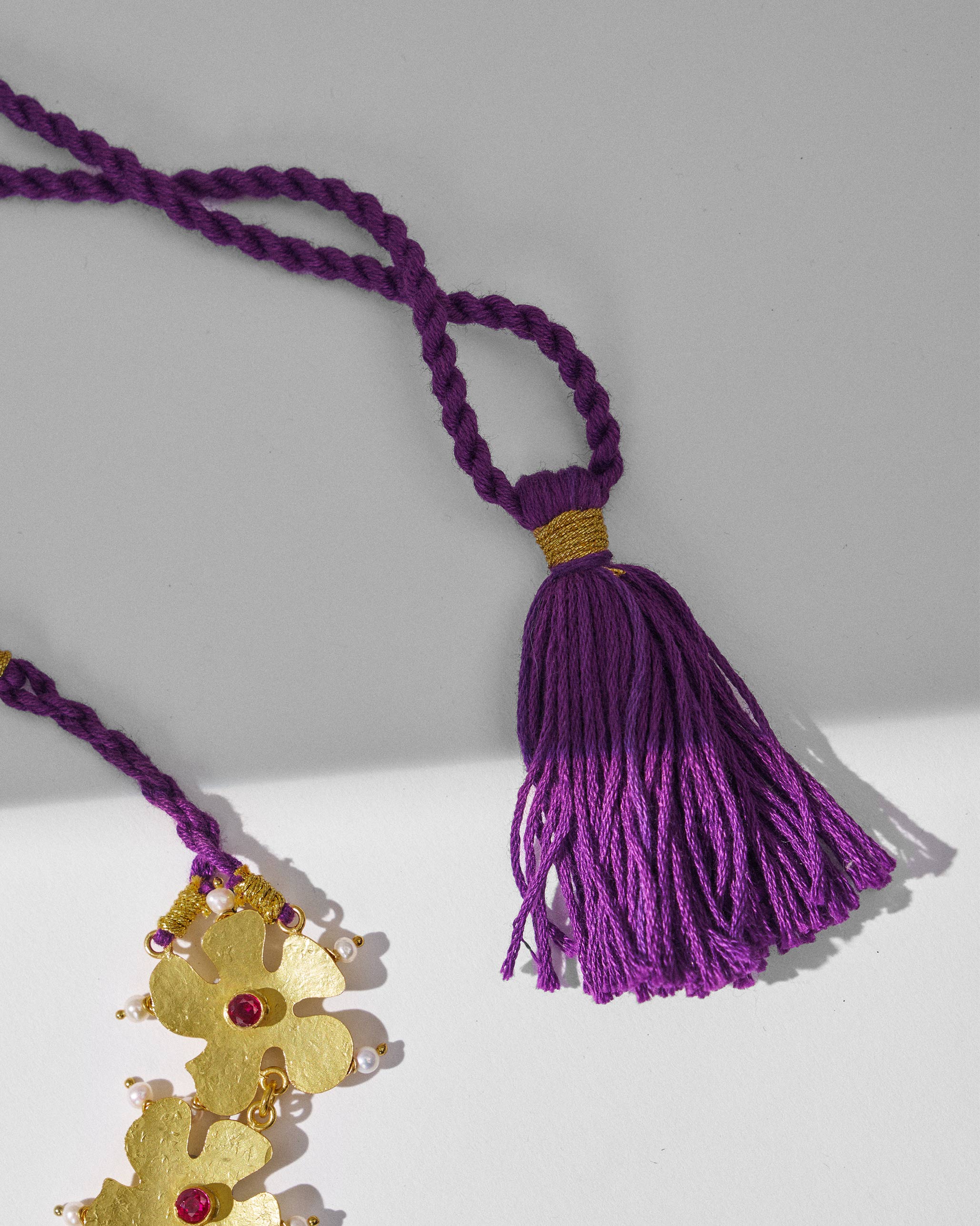 Phool Haar Nacklace - Gold