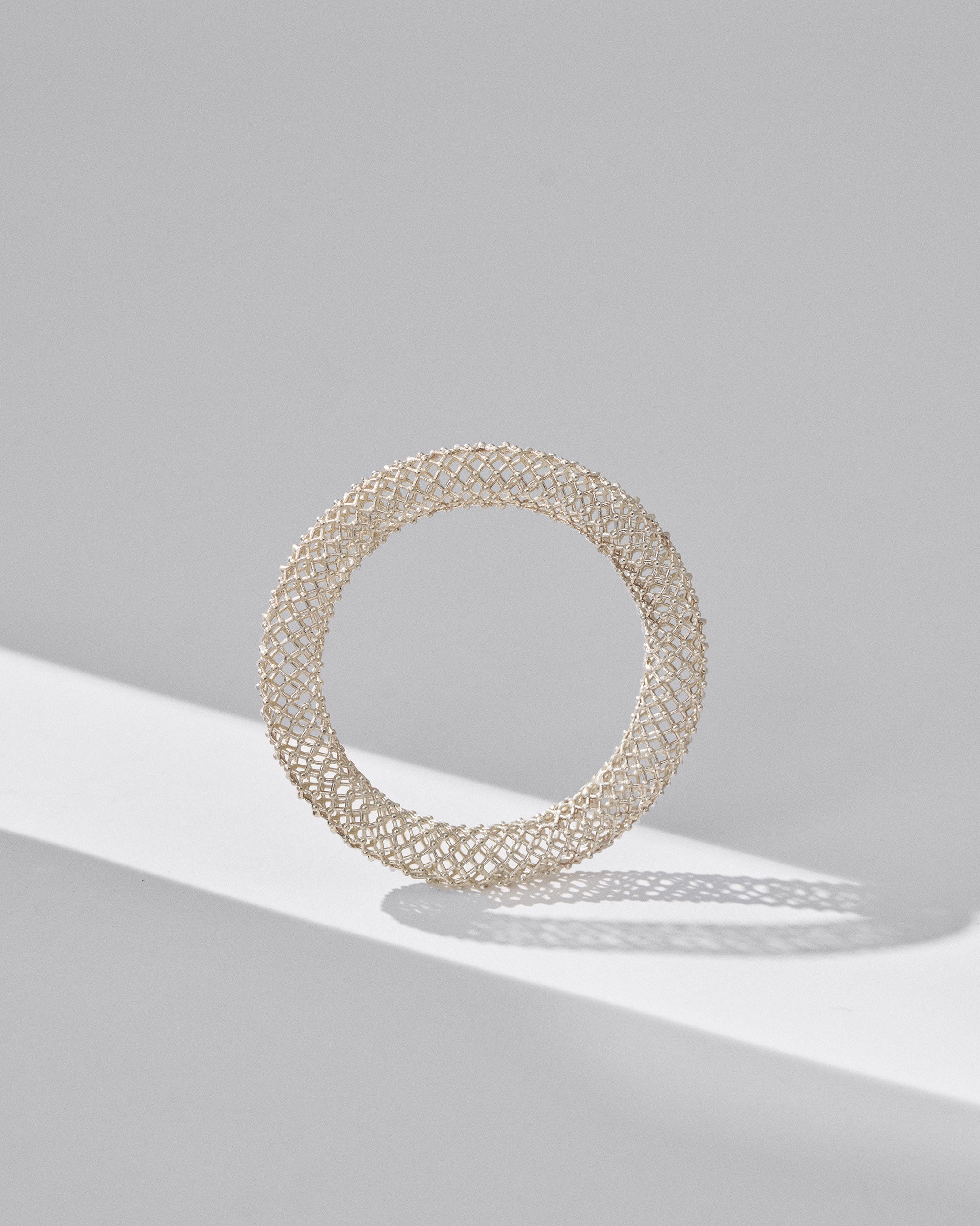 Infinity Bangle - Silver