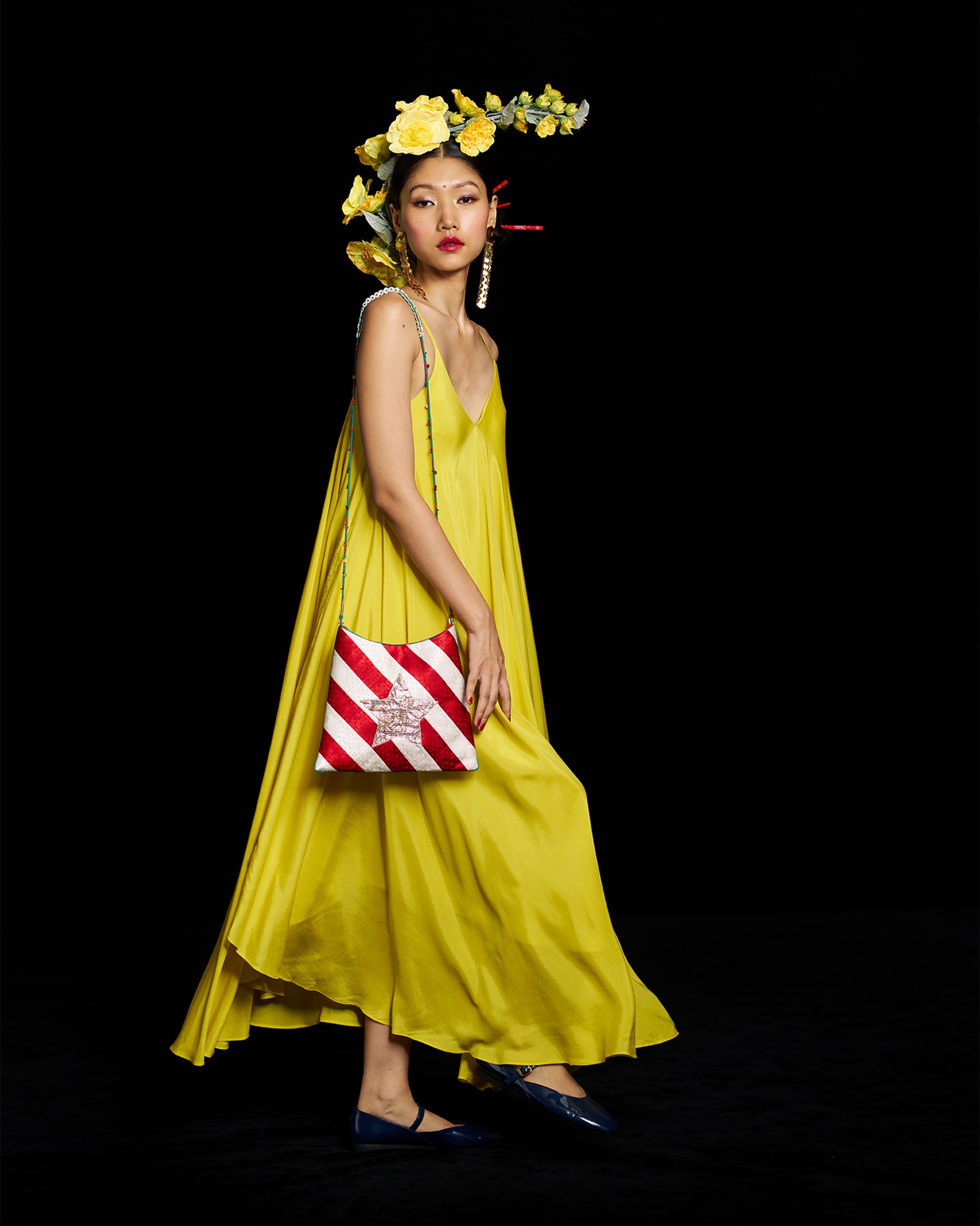 Muris Sling - Red & Ivory