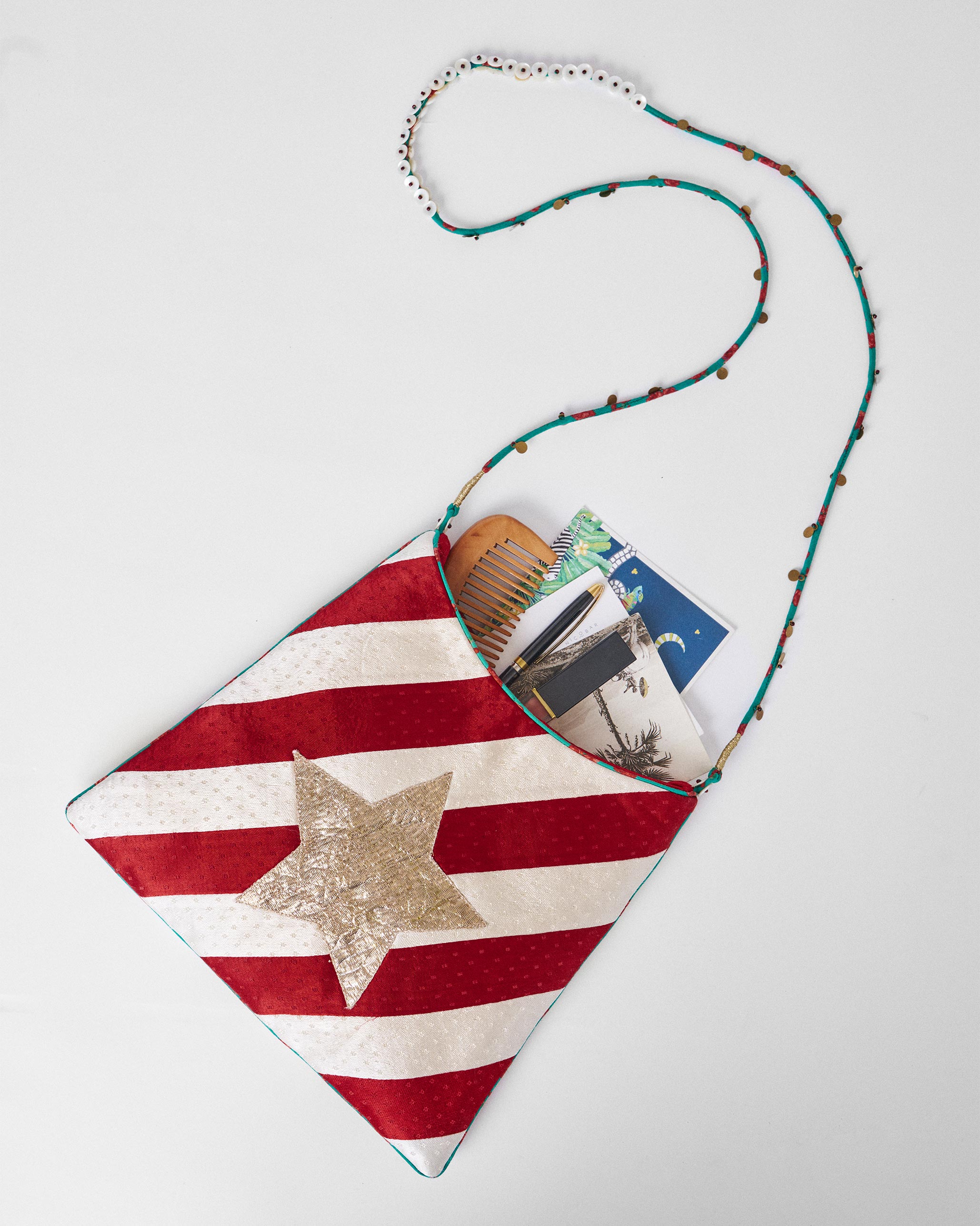 Muris Sling - Red & Ivory