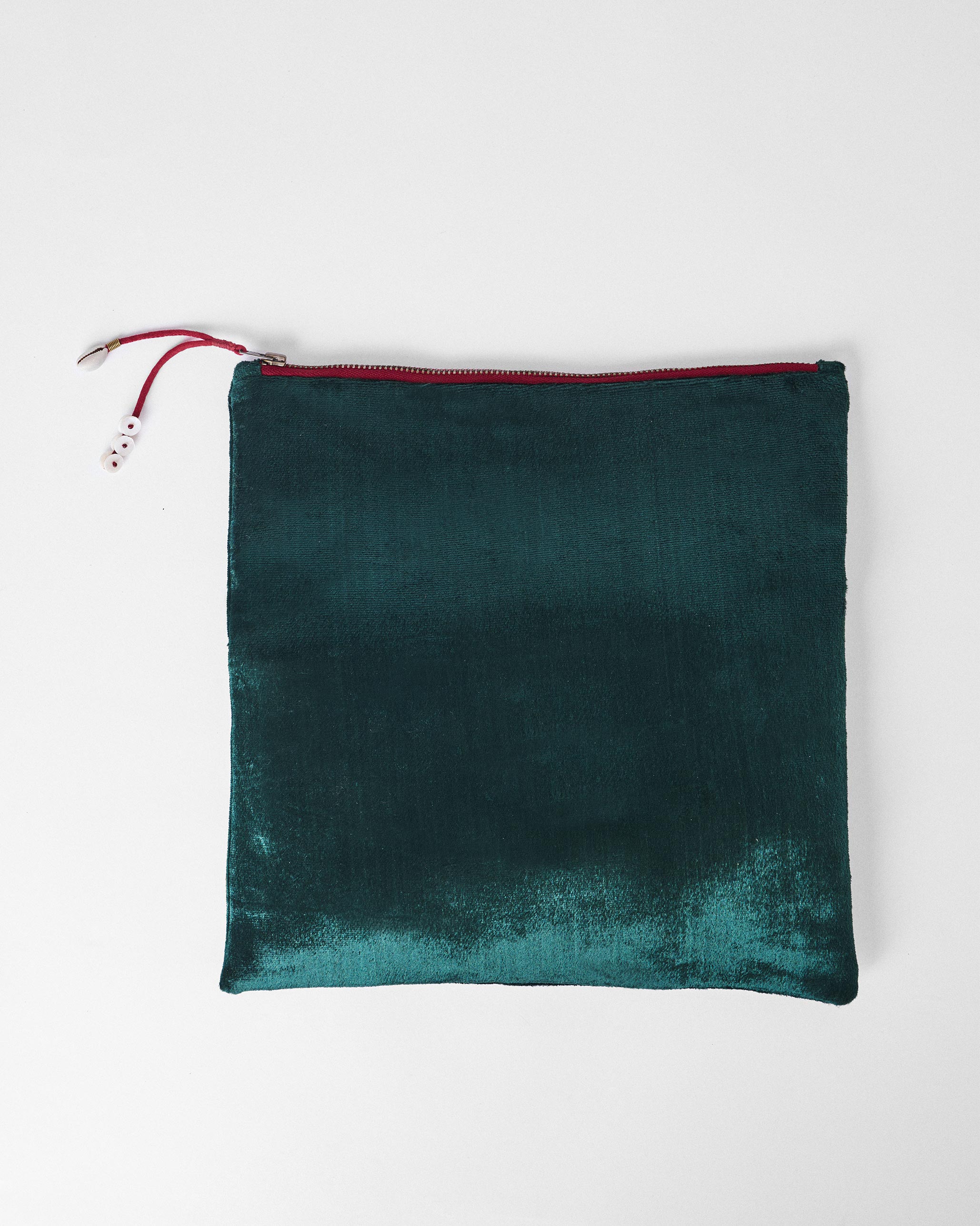 Fold Over Clutch - Green