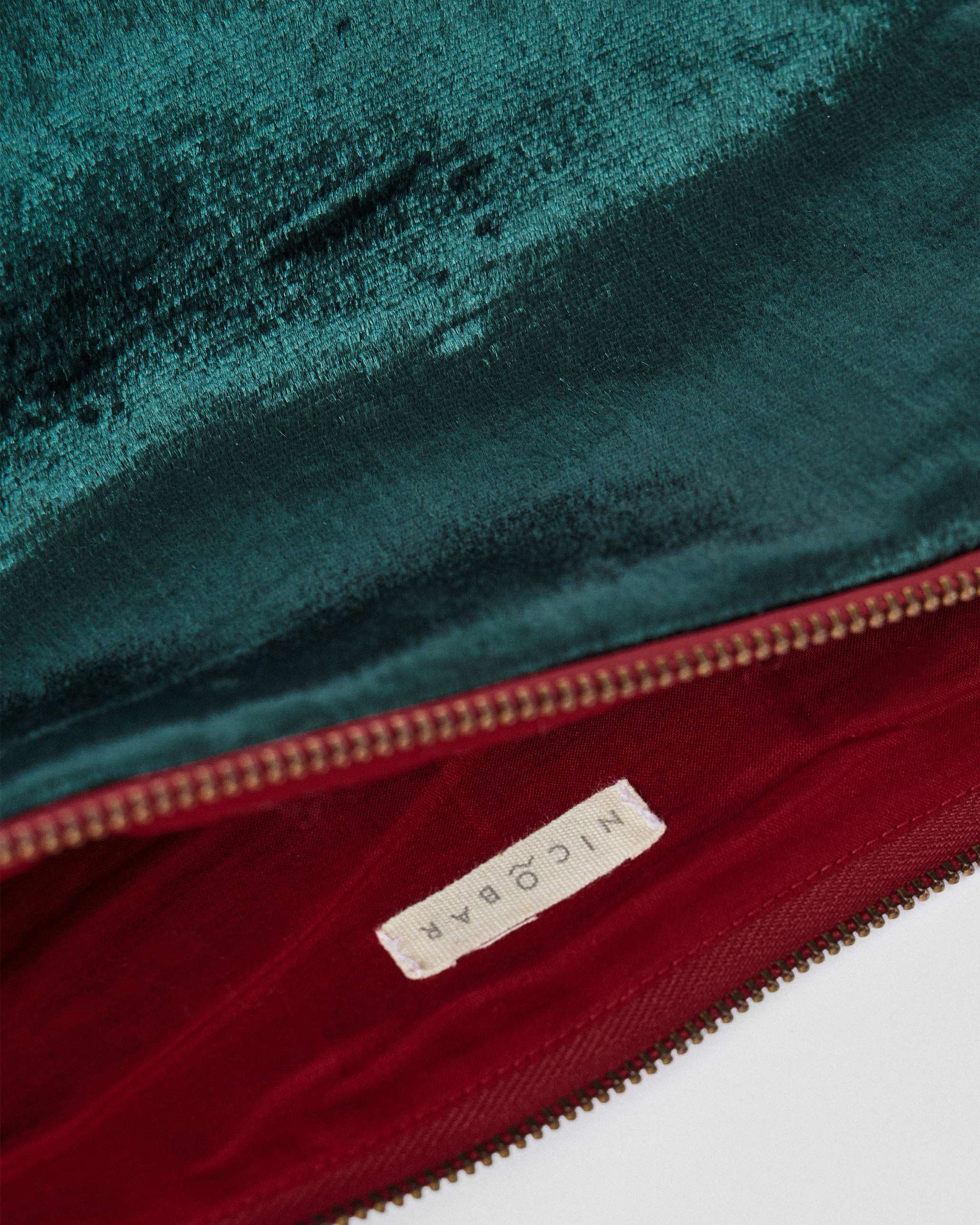 Fold Over Clutch - Green