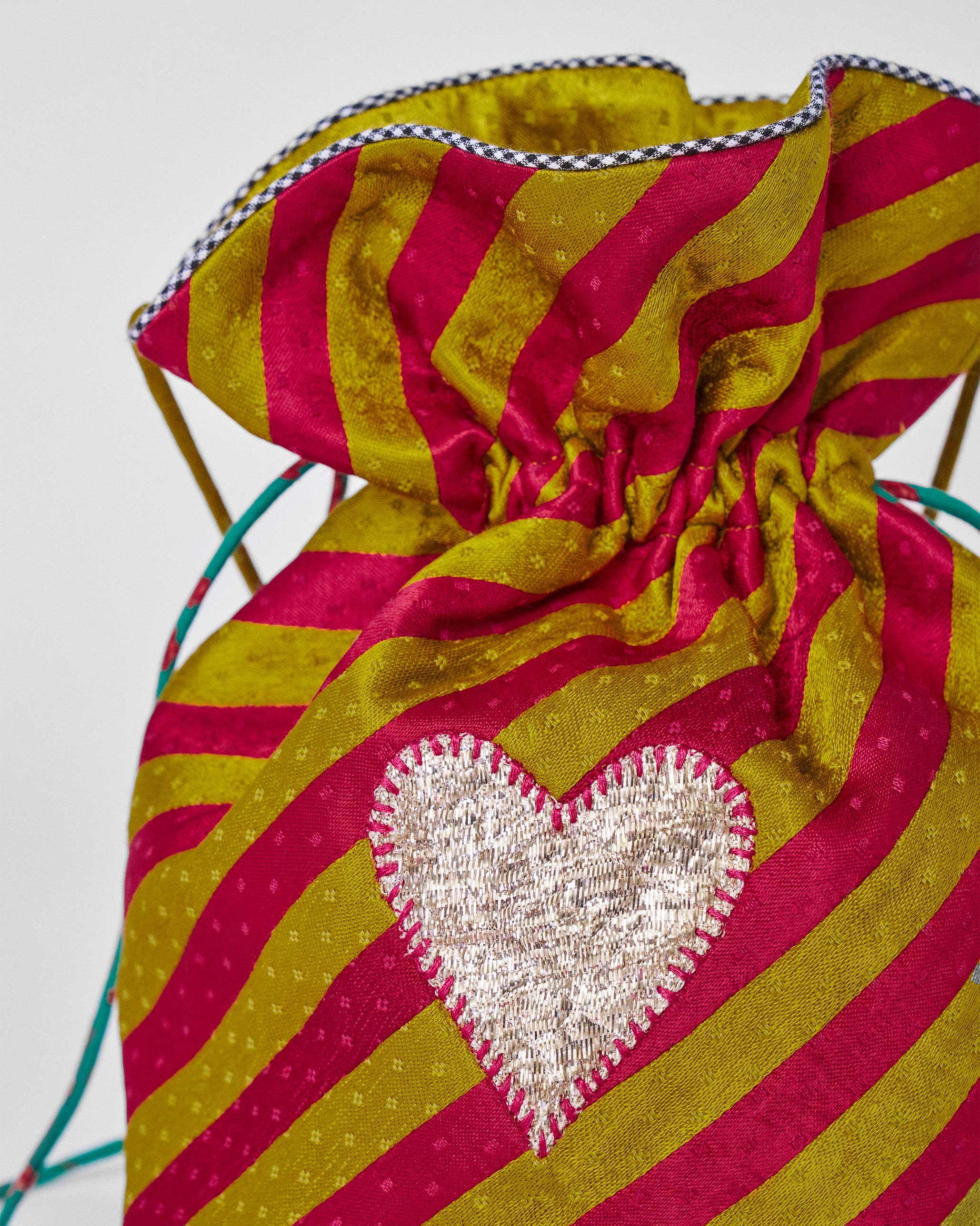 Raya Potli - Fuschia & Chartreuse