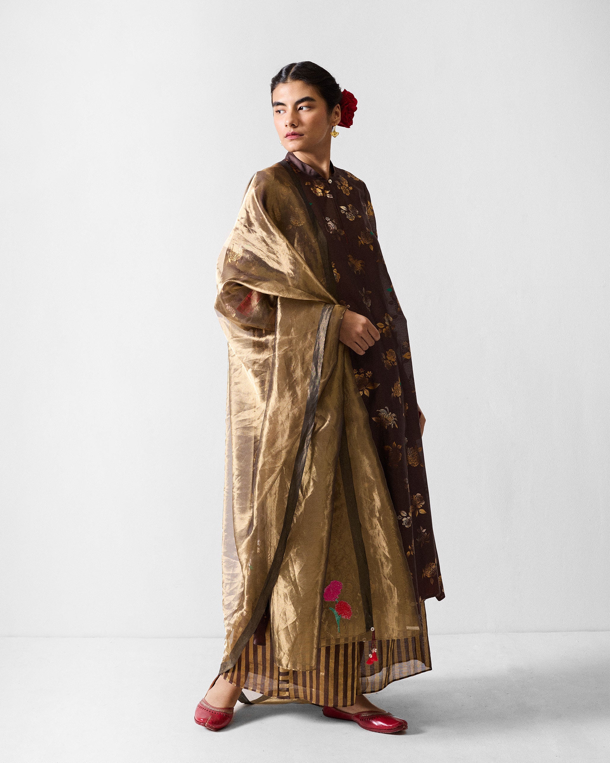 Reva Dupatta - Gold