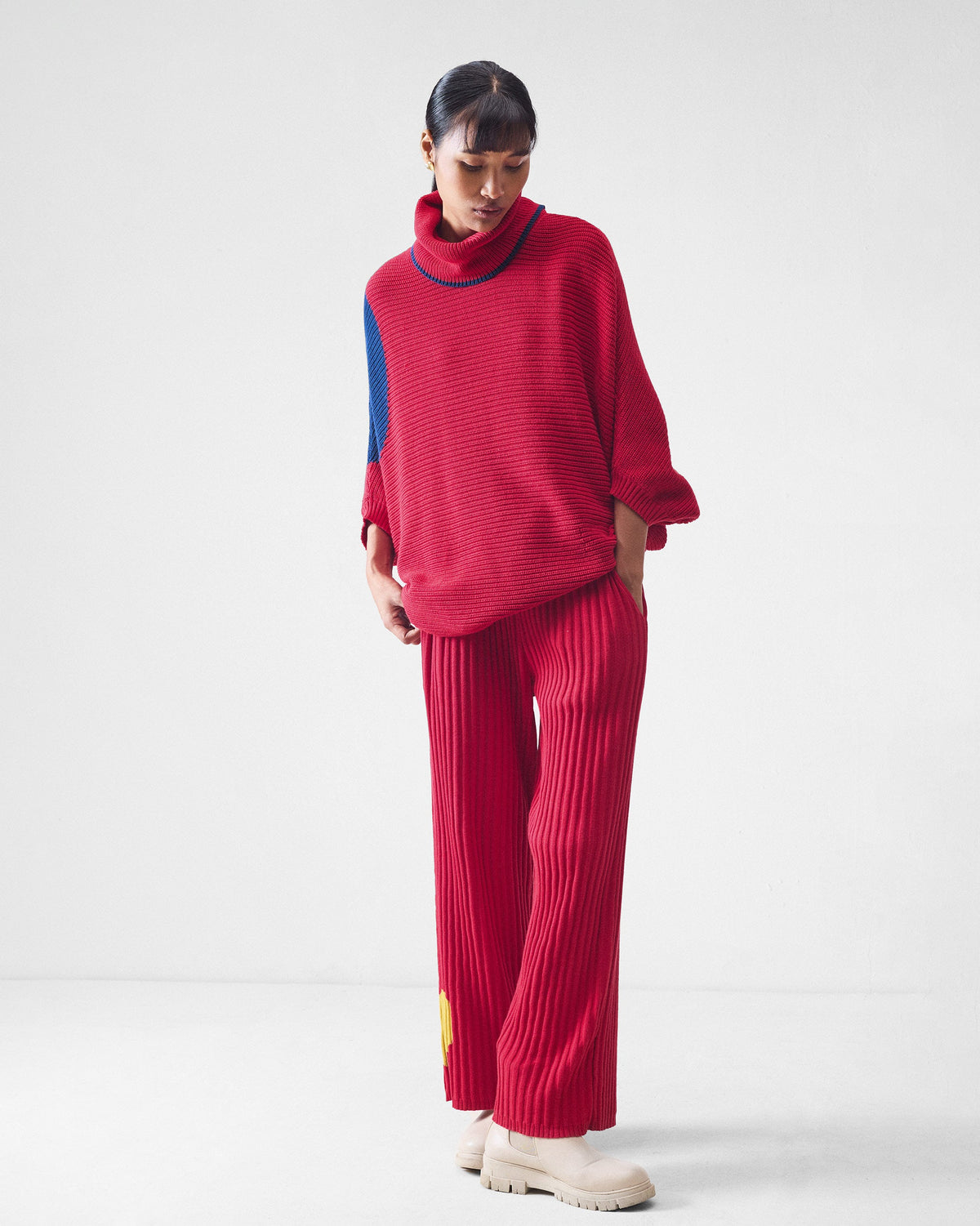 Stripey Pants - Red