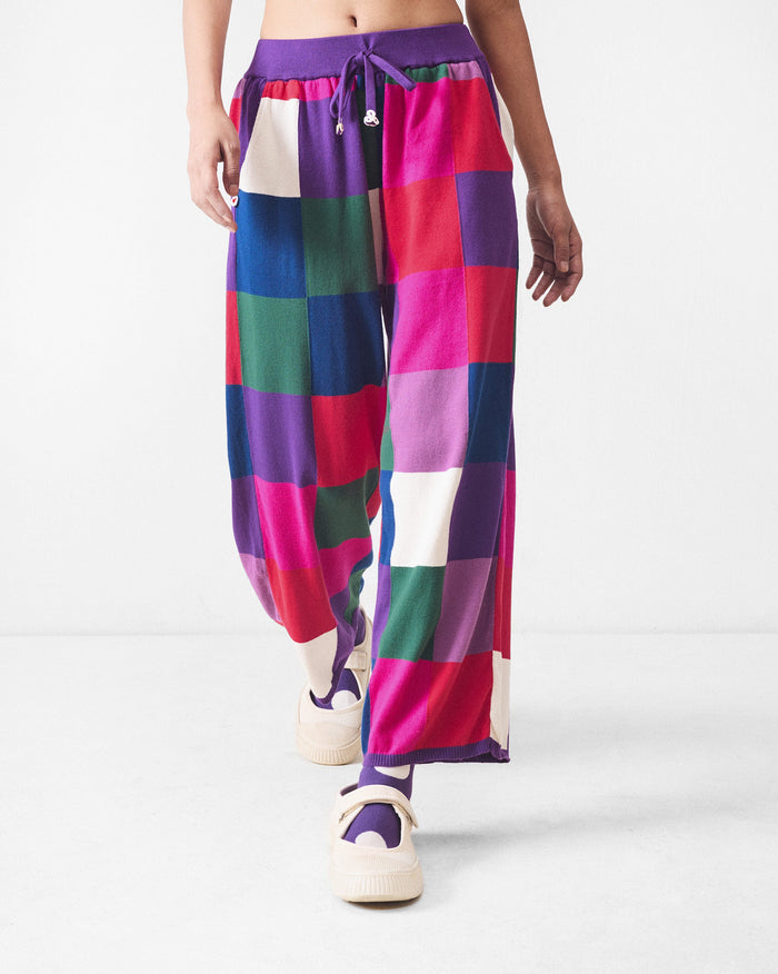 Knit trousers - Multicolour