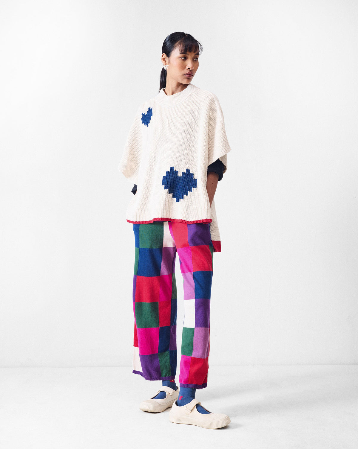 Knit trousers - Multicolour