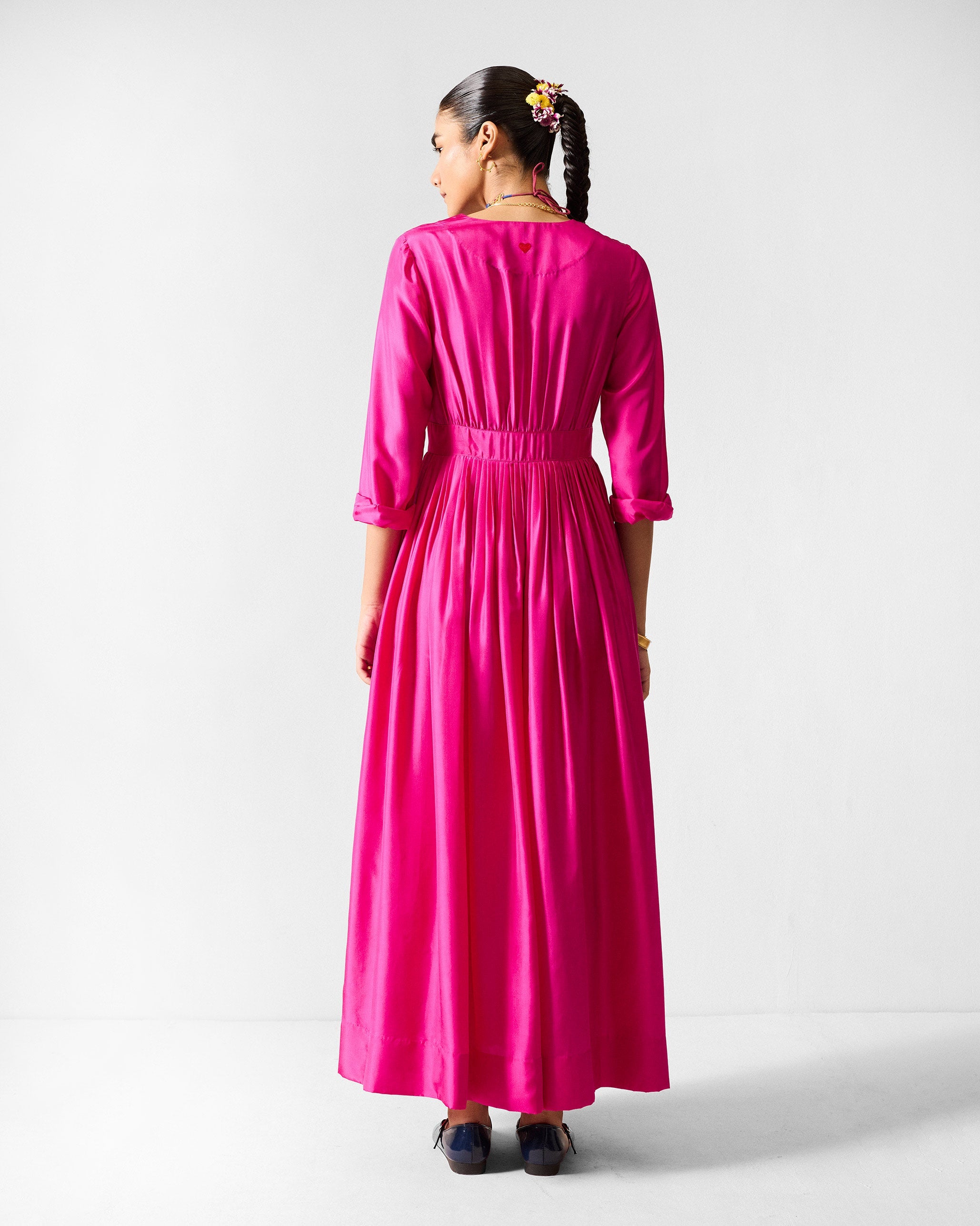 Nico Dress - Fuchsia