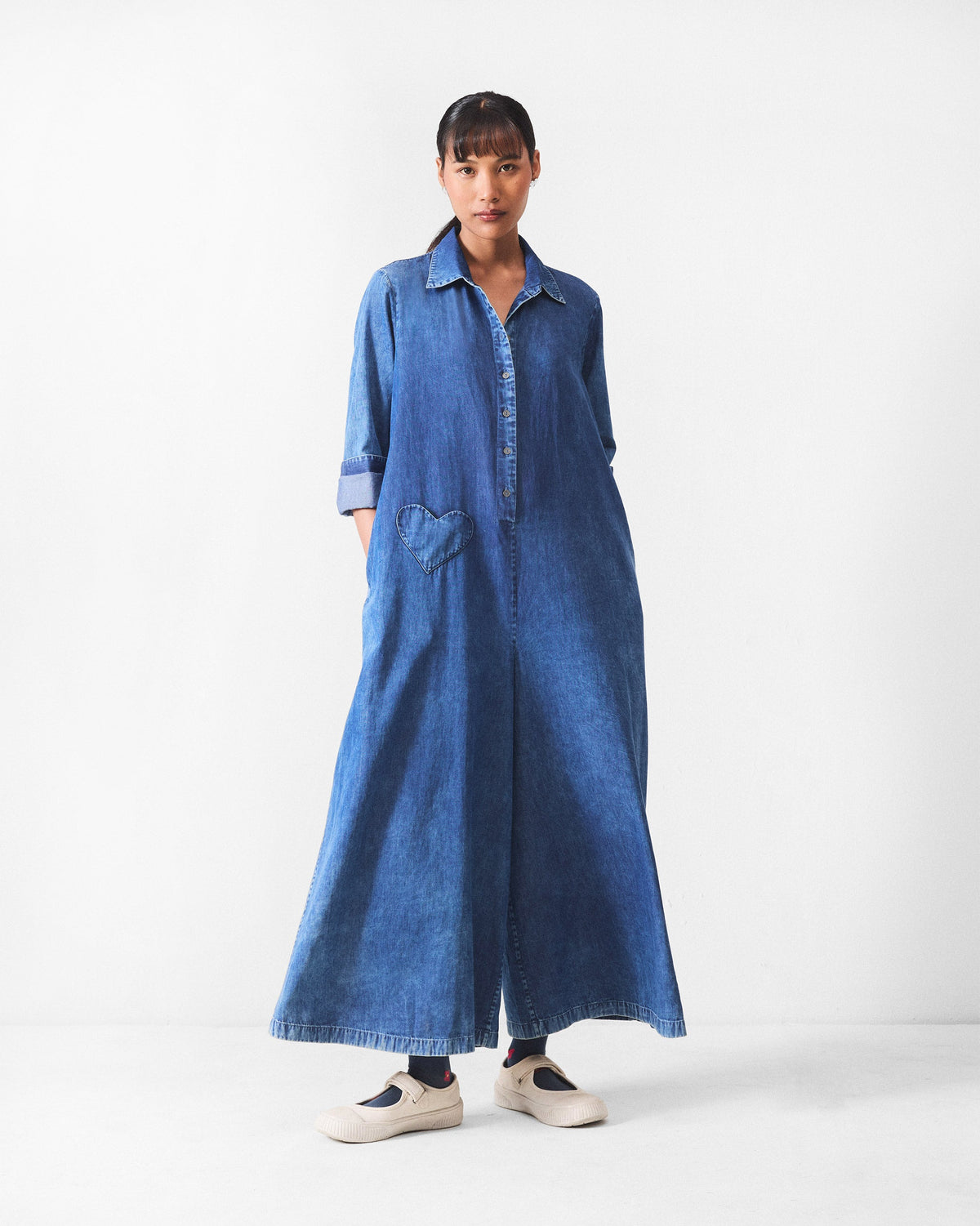Bolt Jumpsuit - Denim