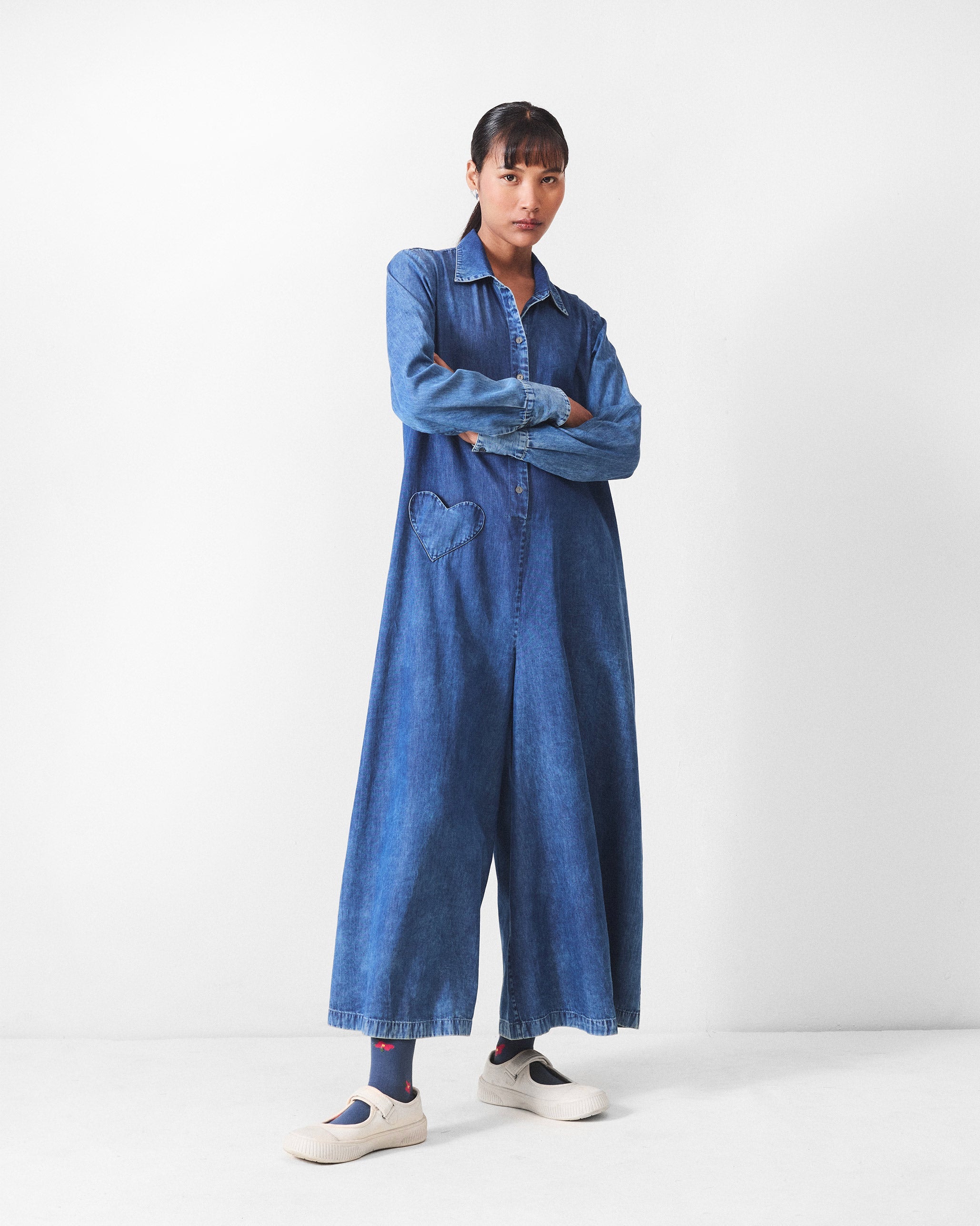 Bolt Jumpsuit - Denim