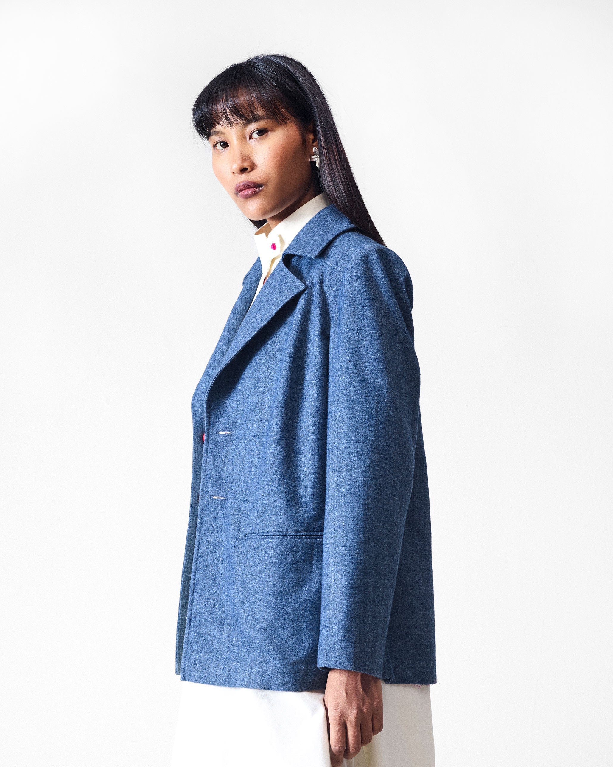Trace Jacket - Dust Blue