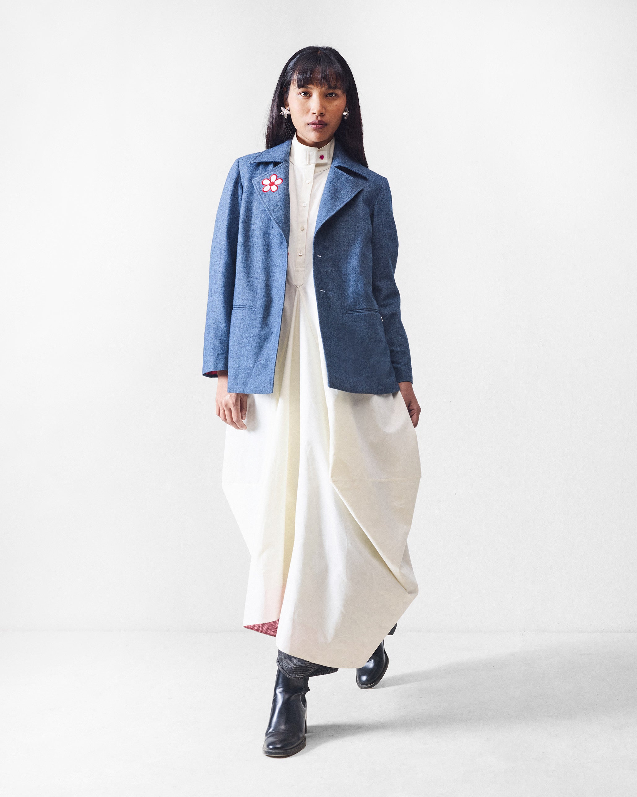 Trace Jacket - Dust Blue