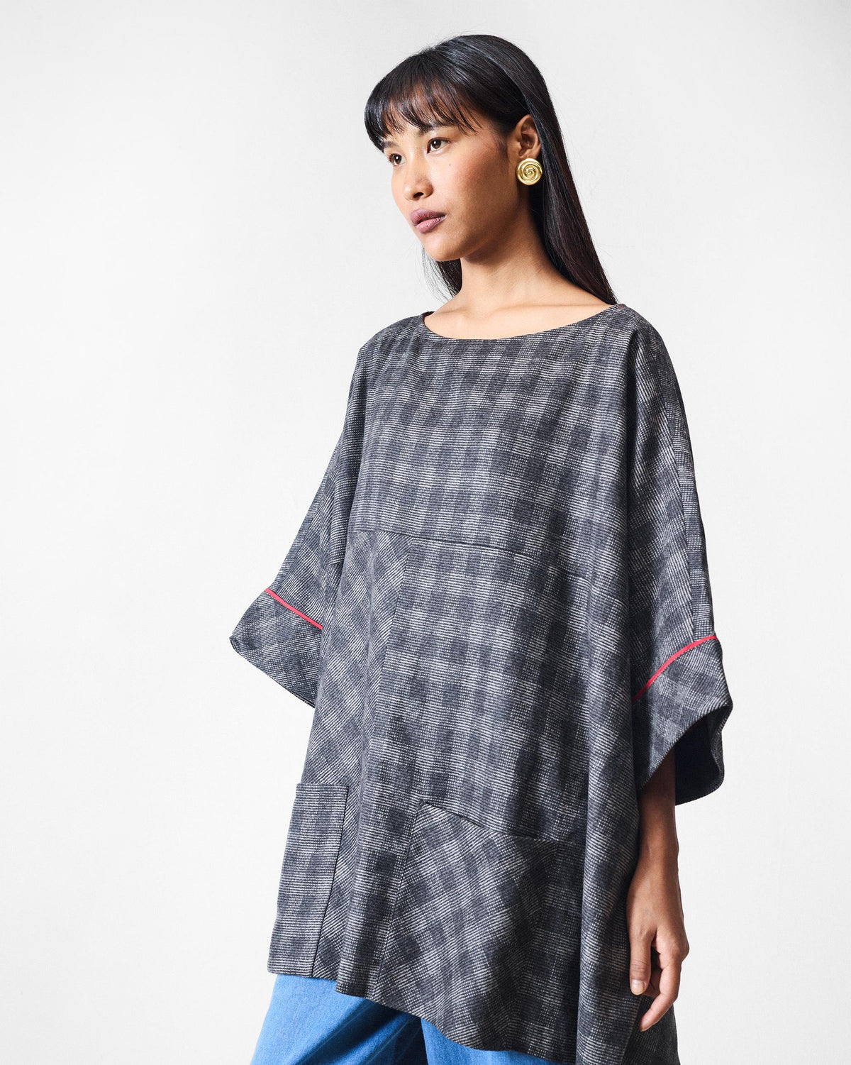 Fable Top - Black & Charcoal